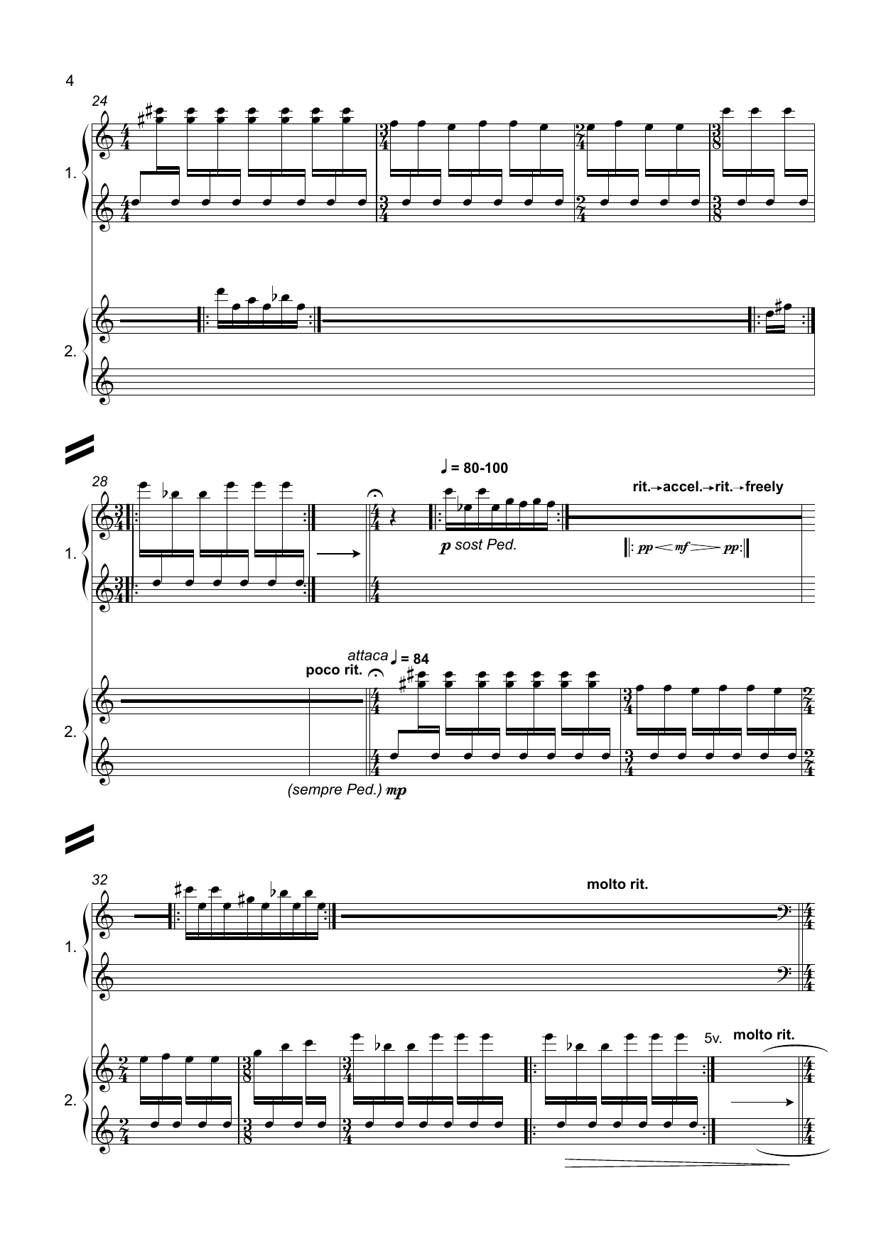Märchenbilder für 2 Pianos - Image 8