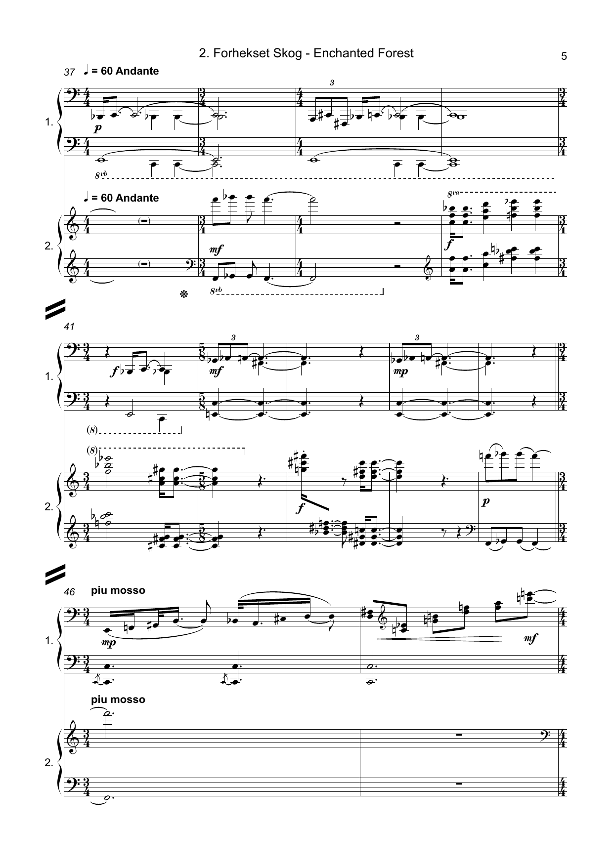 Märchenbilder für 2 Pianos - Image 9