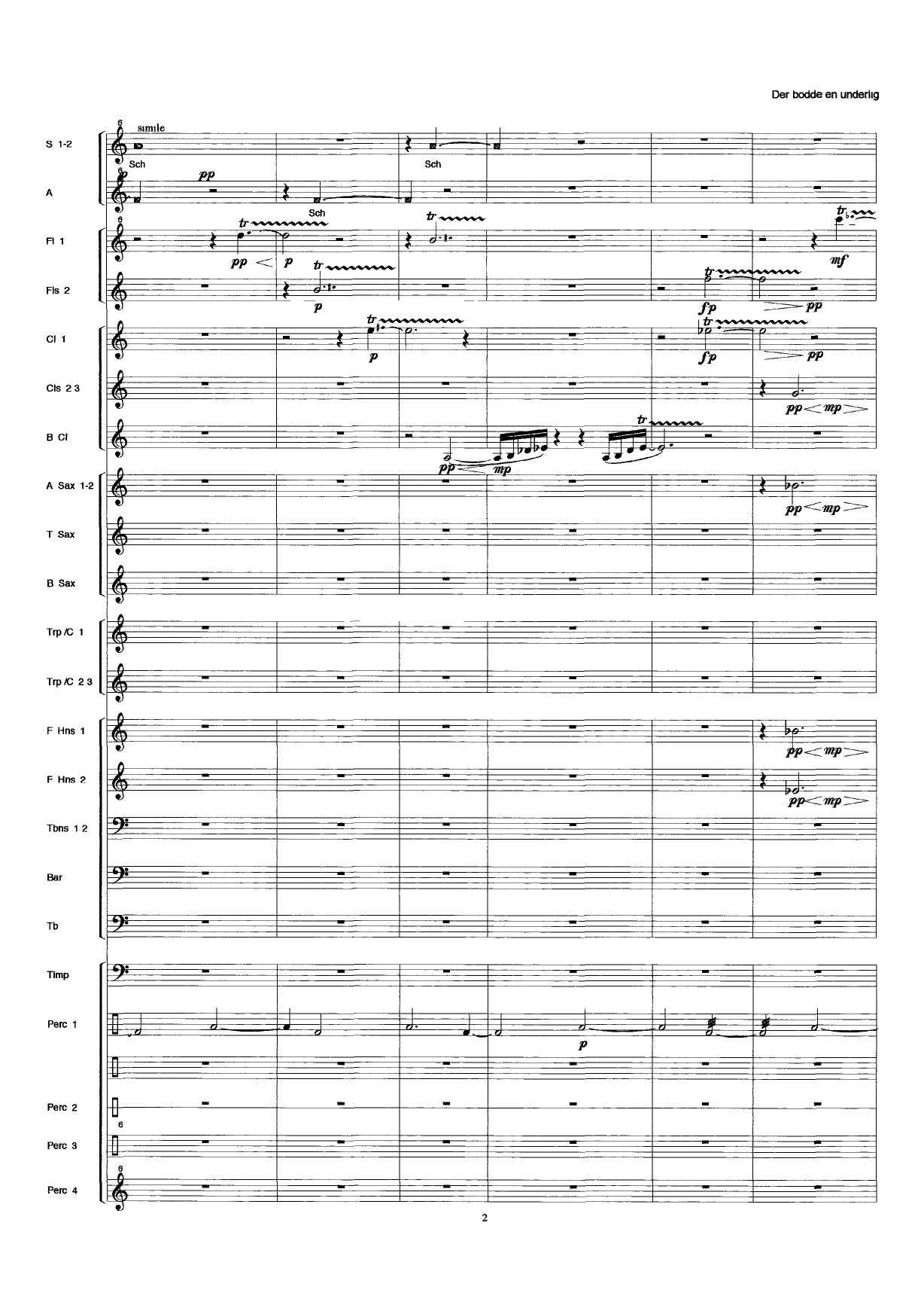 Terje Vigen : For Recitation, Children's Choir, and Band - Image 4