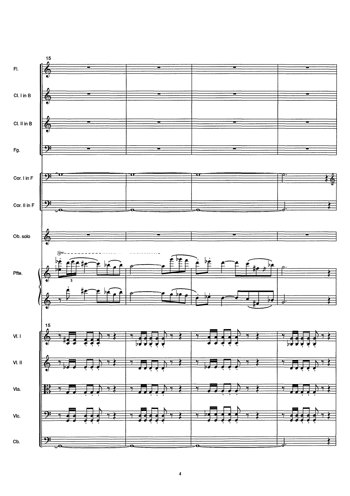Concerto for Oboe and Orchestra, Op. 45 - Image 6