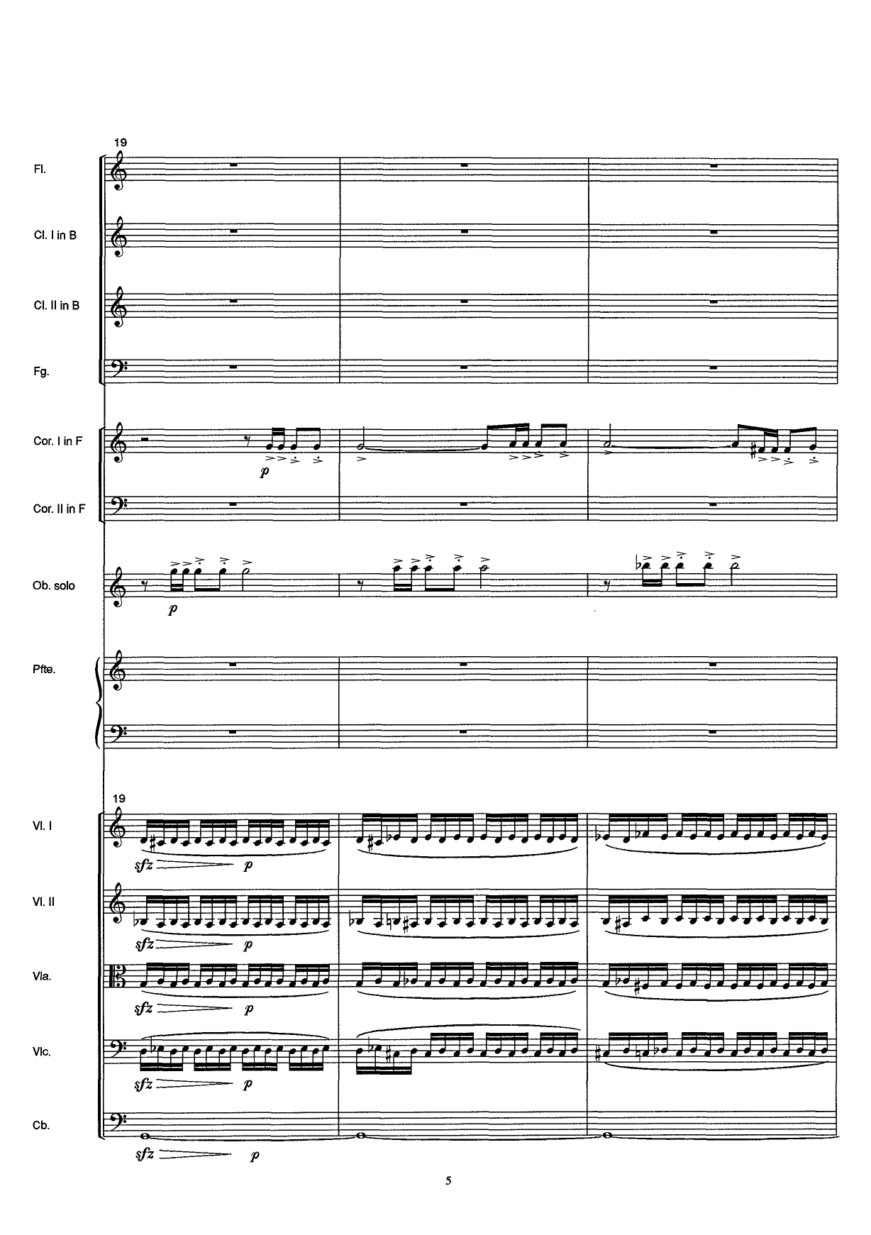 Concerto for Oboe and Orchestra, Op. 45 - Image 7
