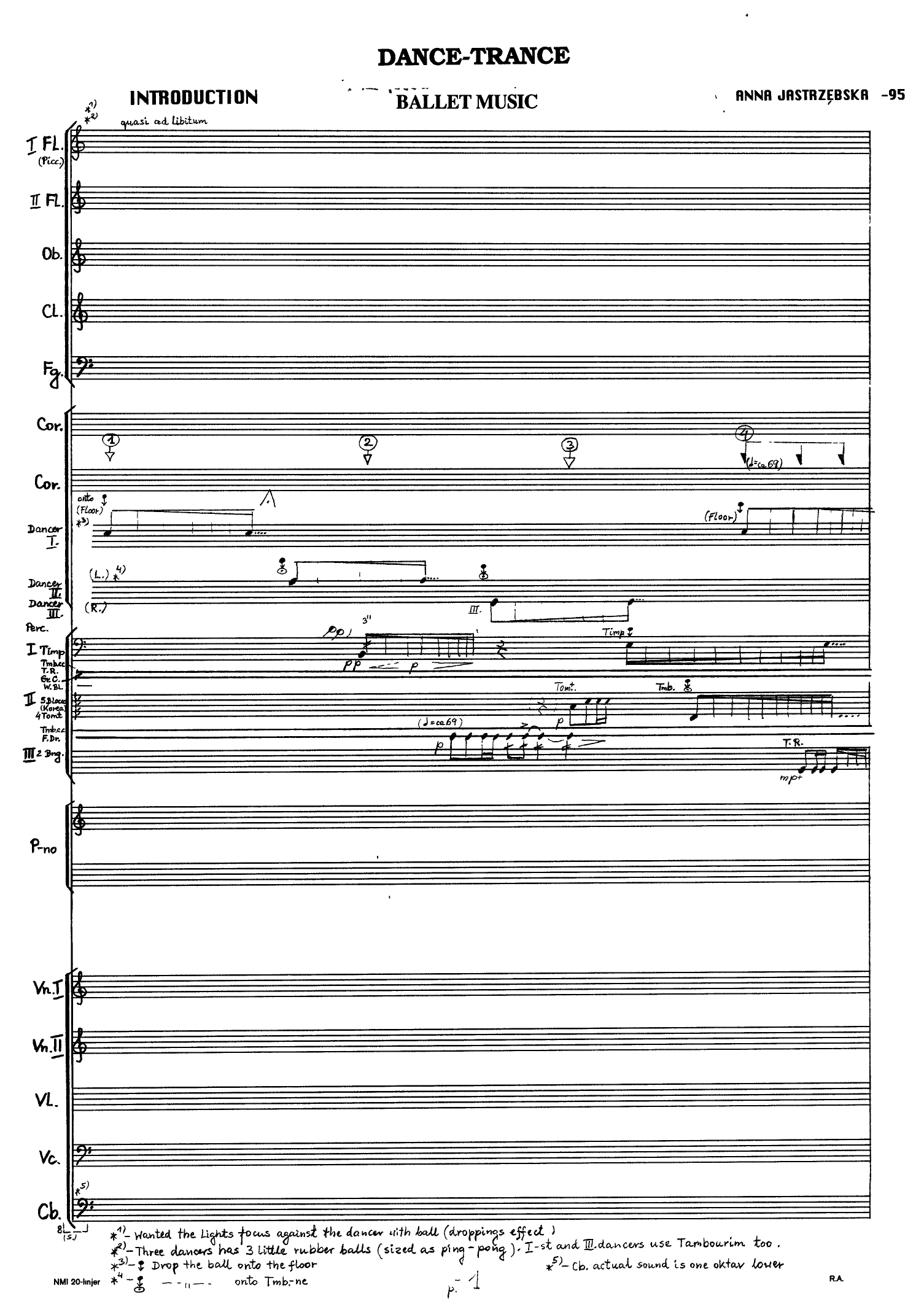Dance-Trance for Orchestra - Ballet Music - Image 3