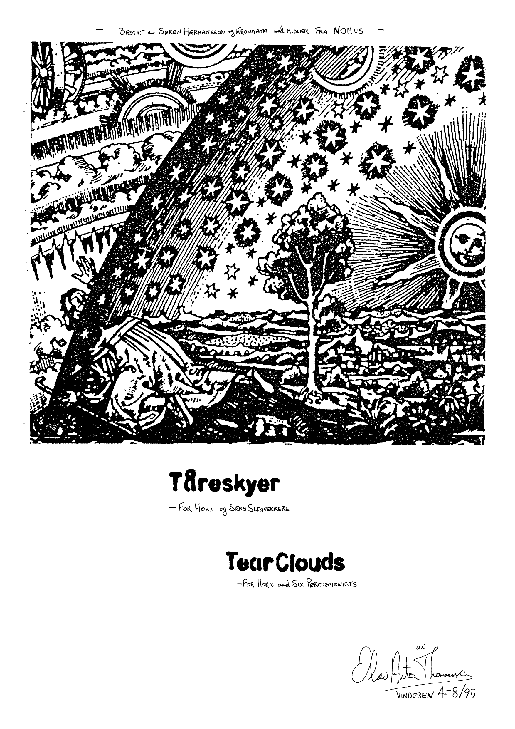 Tear Clouds : For Horn and Six Percussionists