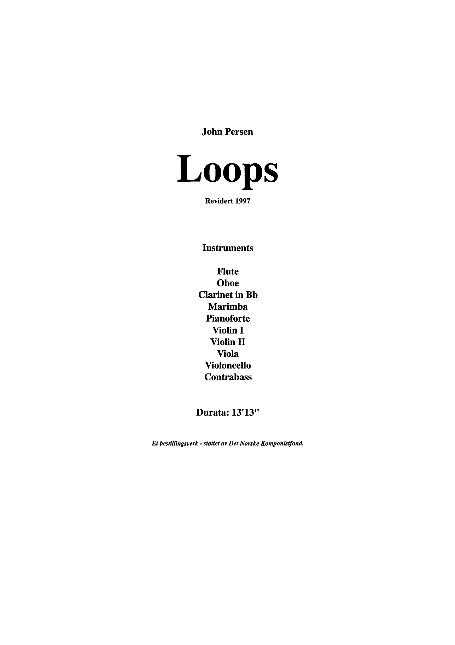Loops
