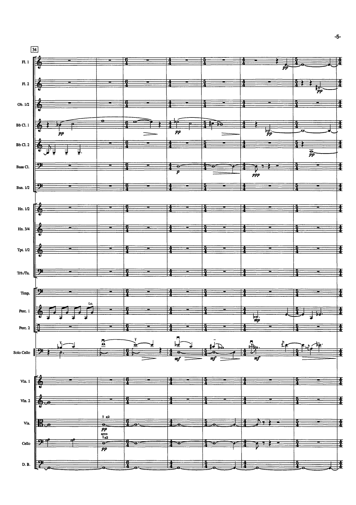Concerto for Violoncello and Orchestra - Bilde 8