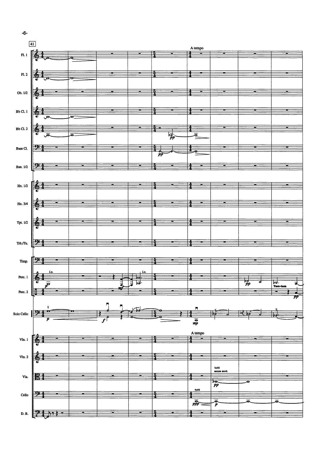 Concerto for Violoncello and Orchestra - Bilde 9