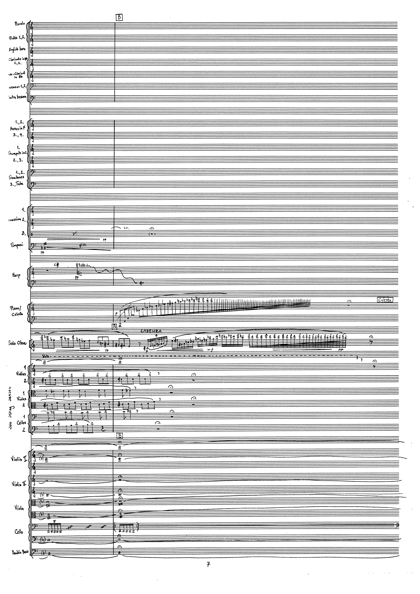 Concerto for Oboe and Orchestra - With Obligato String Sextet - Image 9
