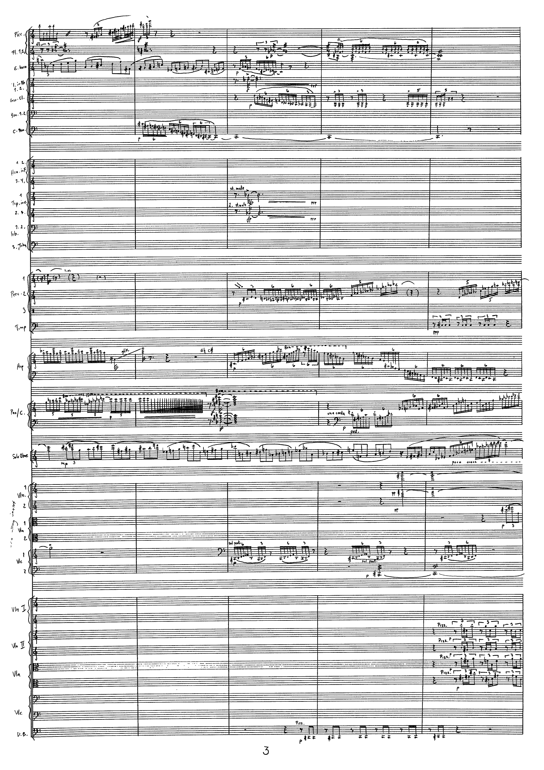 Concerto for Oboe and Orchestra - With Obligato String Sextet - Image 5