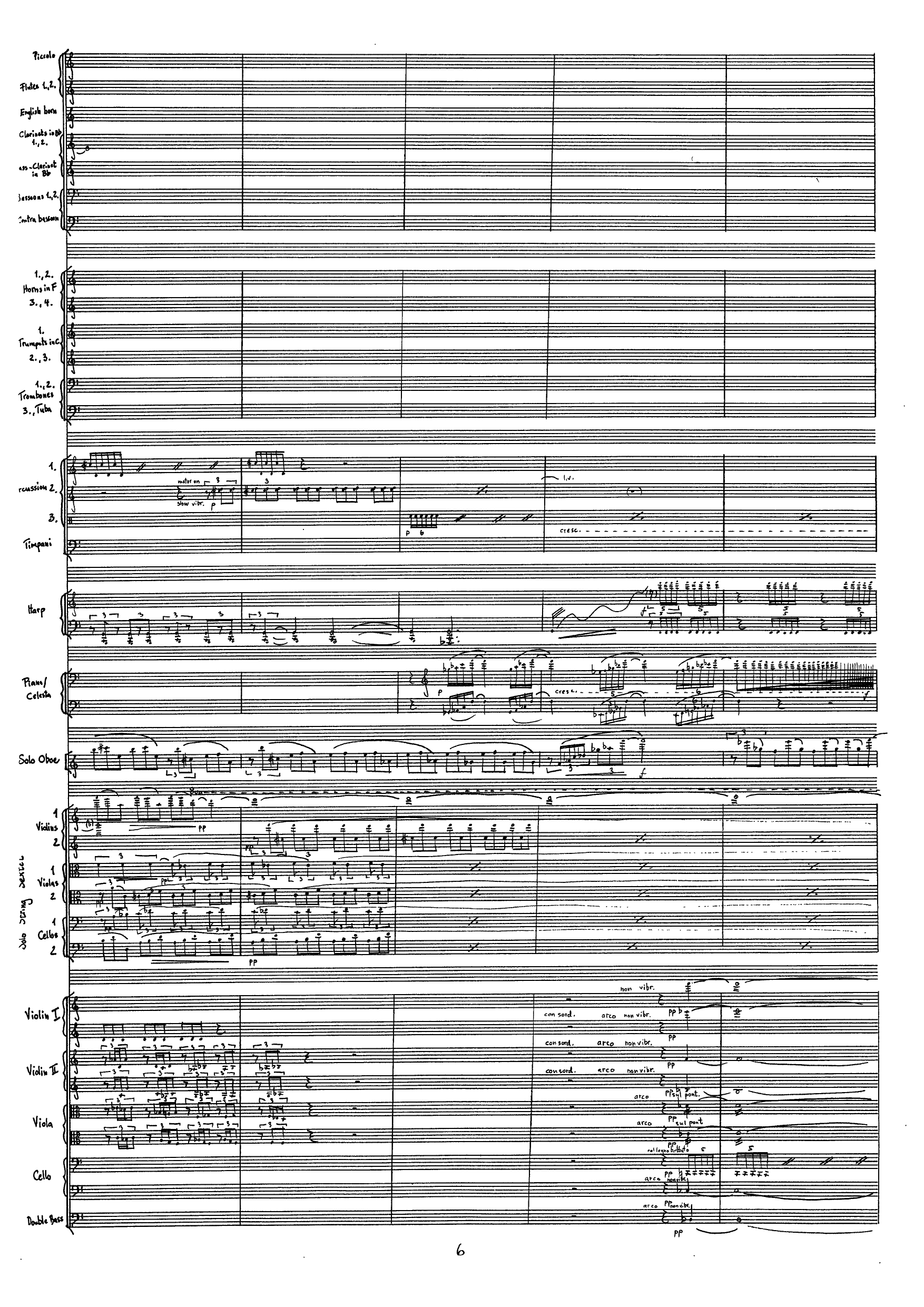Concerto for Oboe and Orchestra - With Obligato String Sextet - Image 8