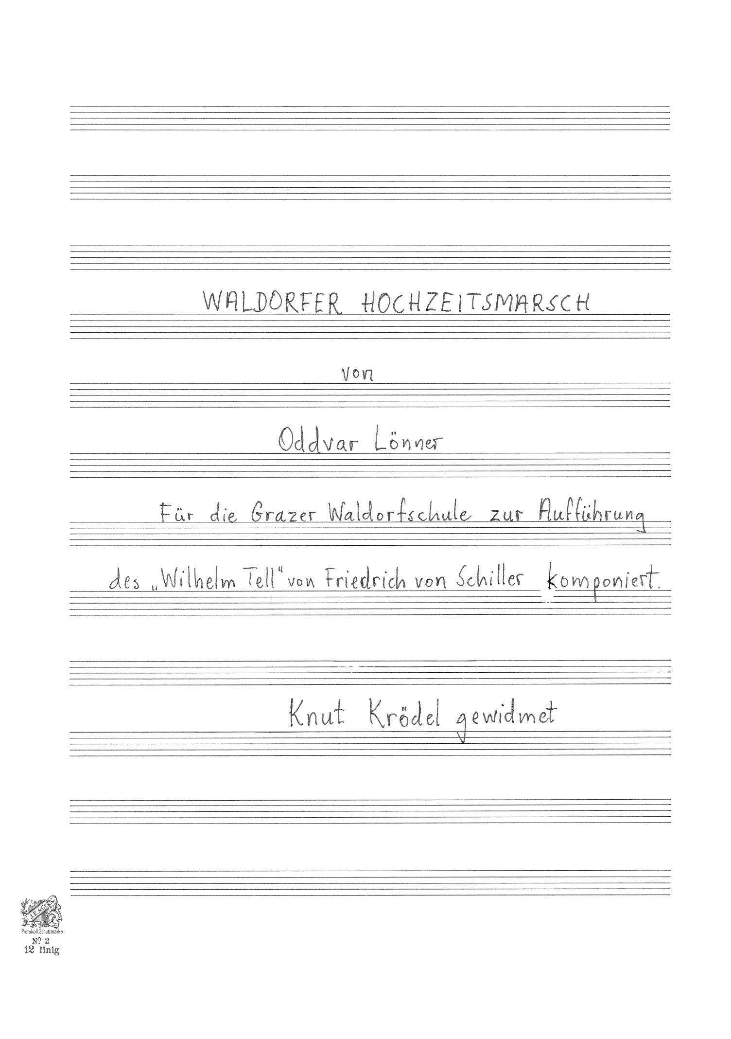 Waldorfer Hochzeitmarsch