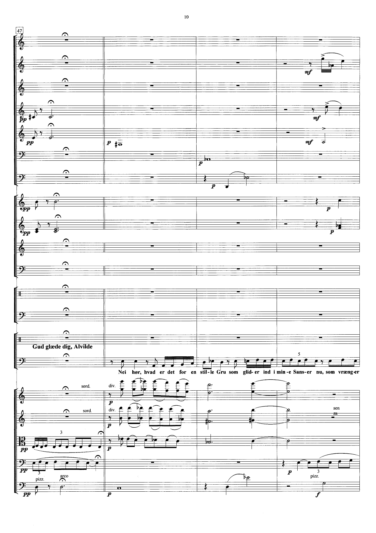 Musikk til Feberdigte av Knut Hamsun - Versjon for orkester, resitatør og vokalsolist - Image 10