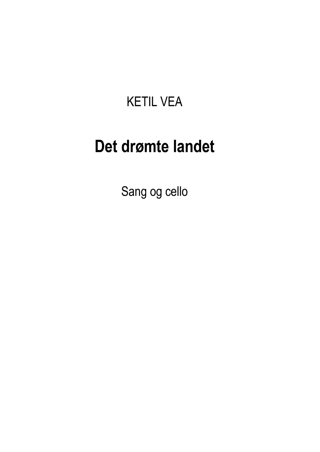 Det drømte landet