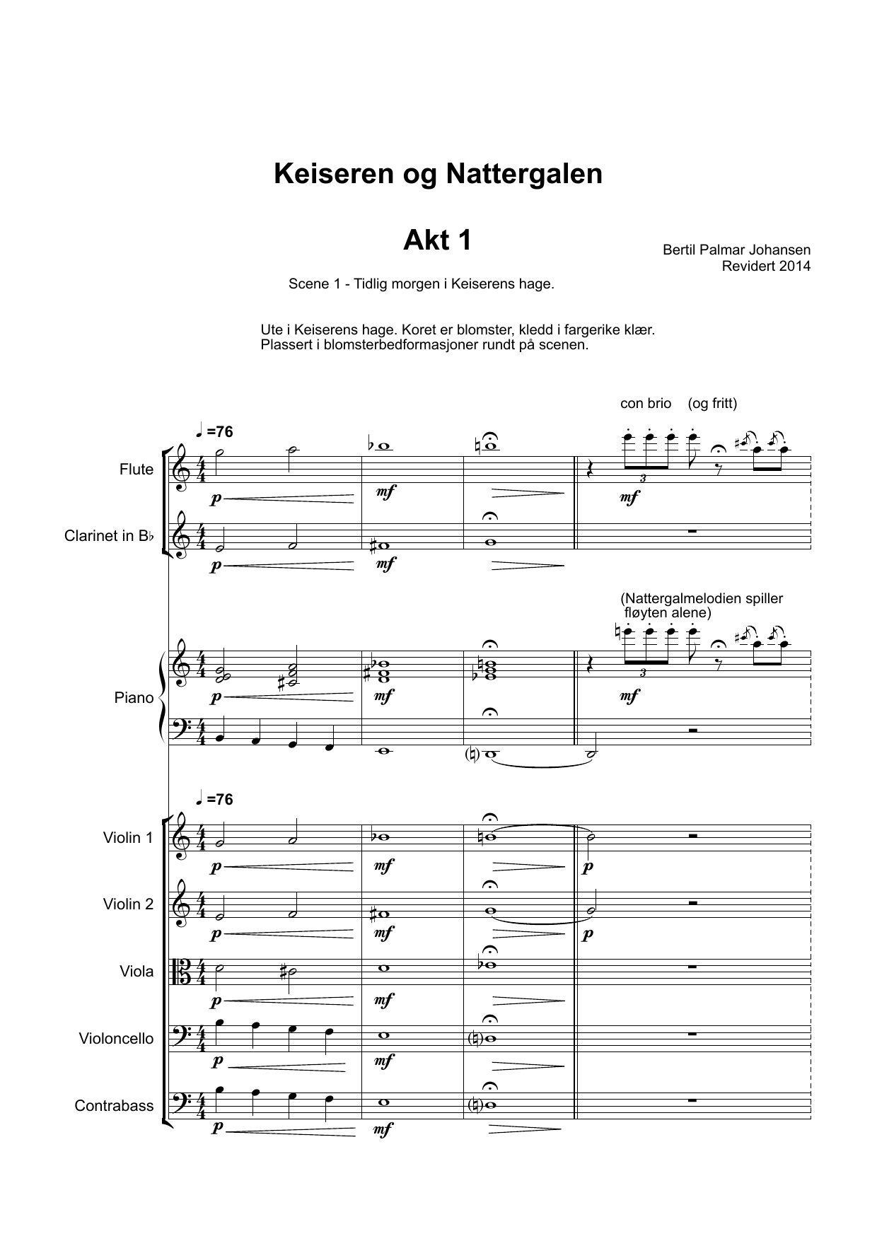 Keiseren og nattergalen - Opera i 2 akter - Image 5
