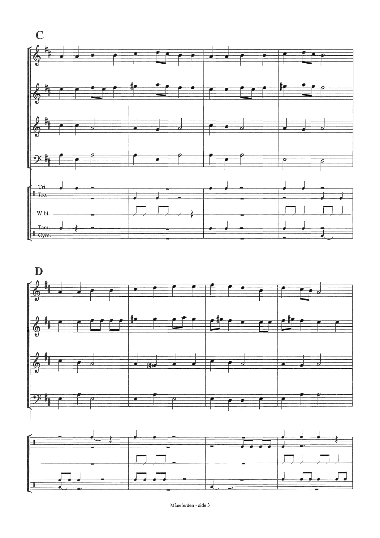 Måneferden - For strykeorkester og slagverk - Bilde 5