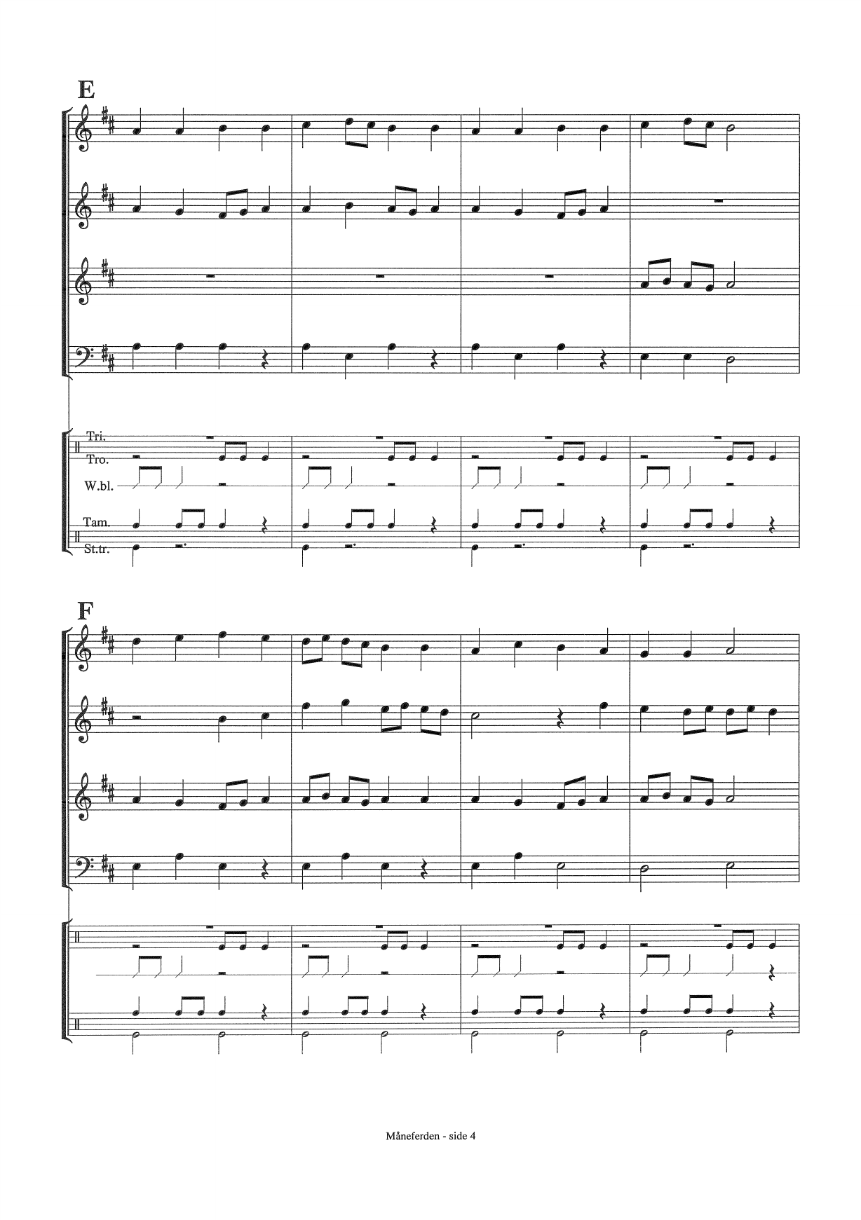 Måneferden - For strykeorkester og slagverk - Bilde 6