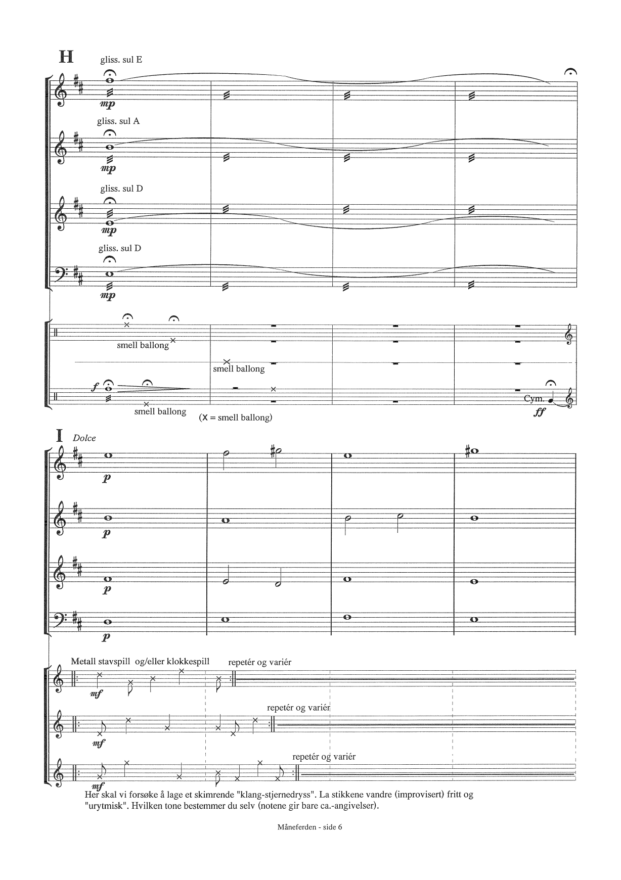 Måneferden - For strykeorkester og slagverk - Bilde 8