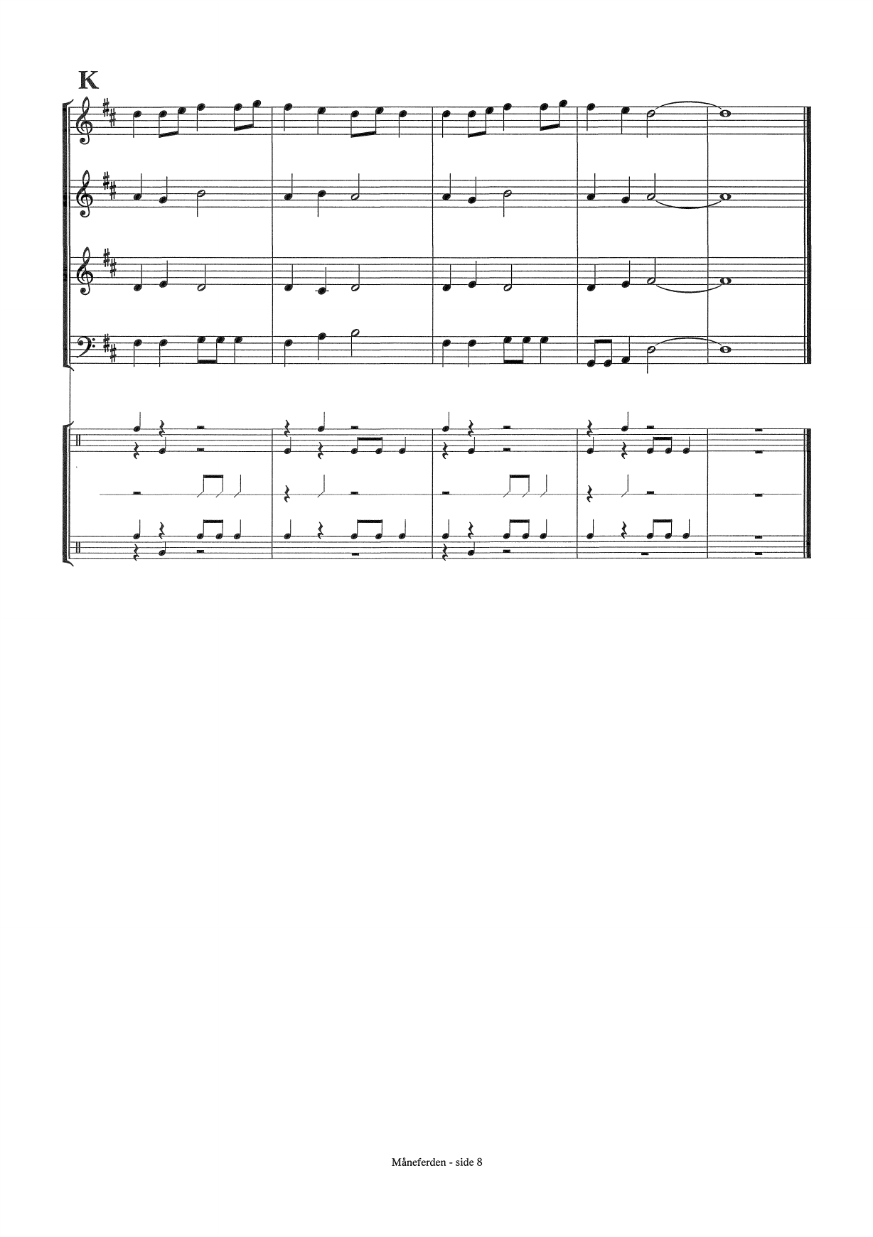 Måneferden - For strykeorkester og slagverk - Bilde 10