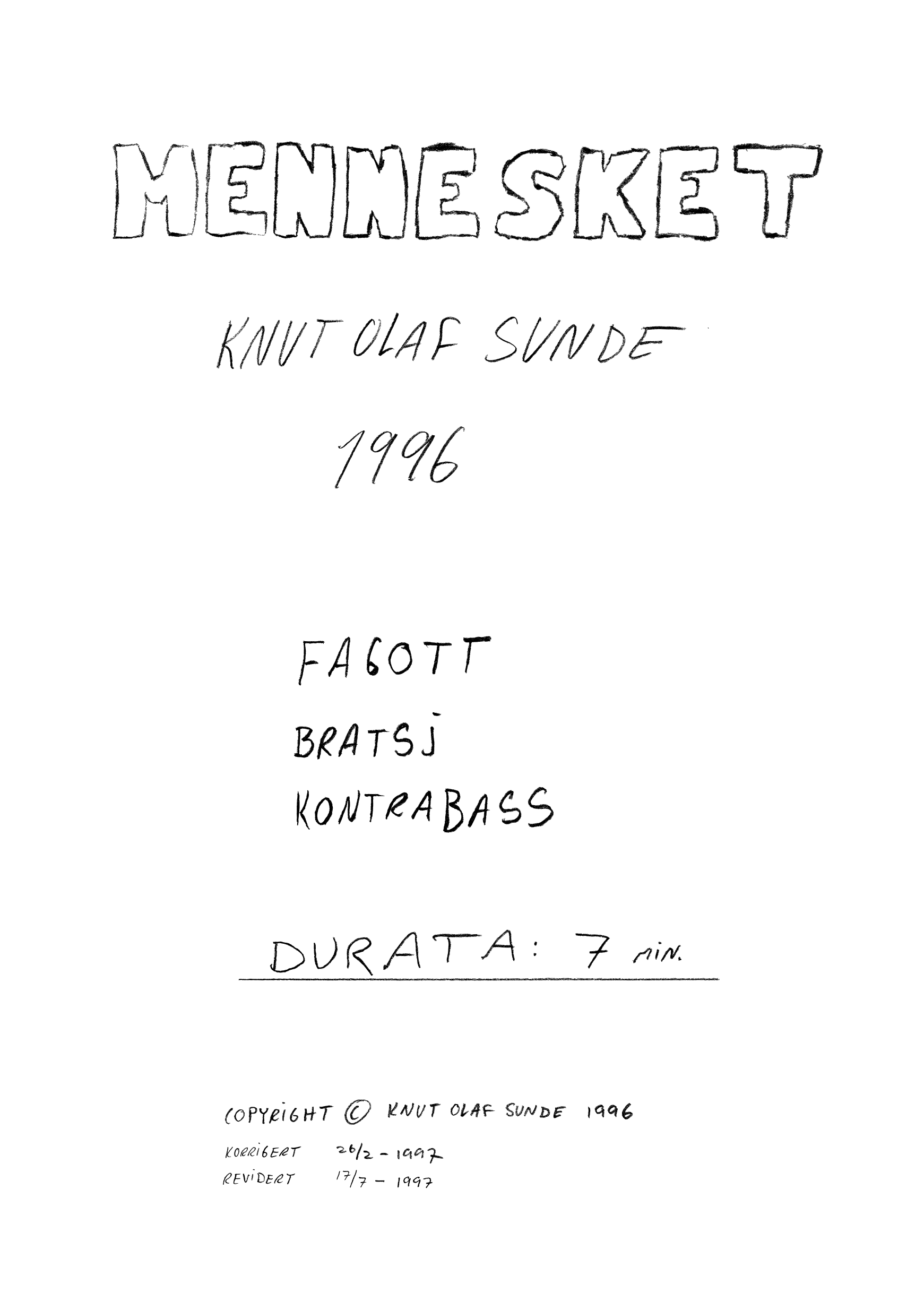 Mennesket