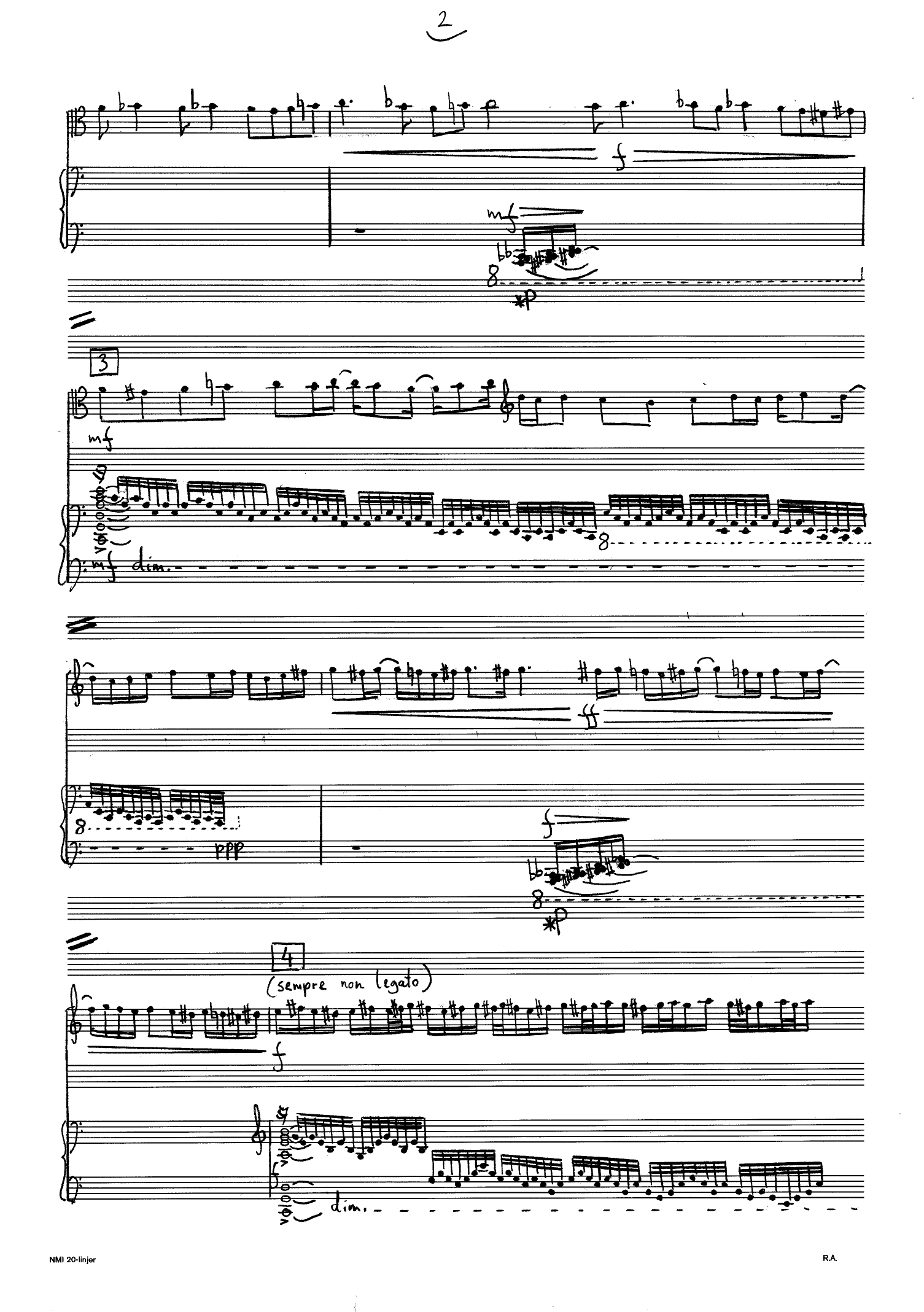 Soluzione - Per Viola e Pianoforte - Image 4