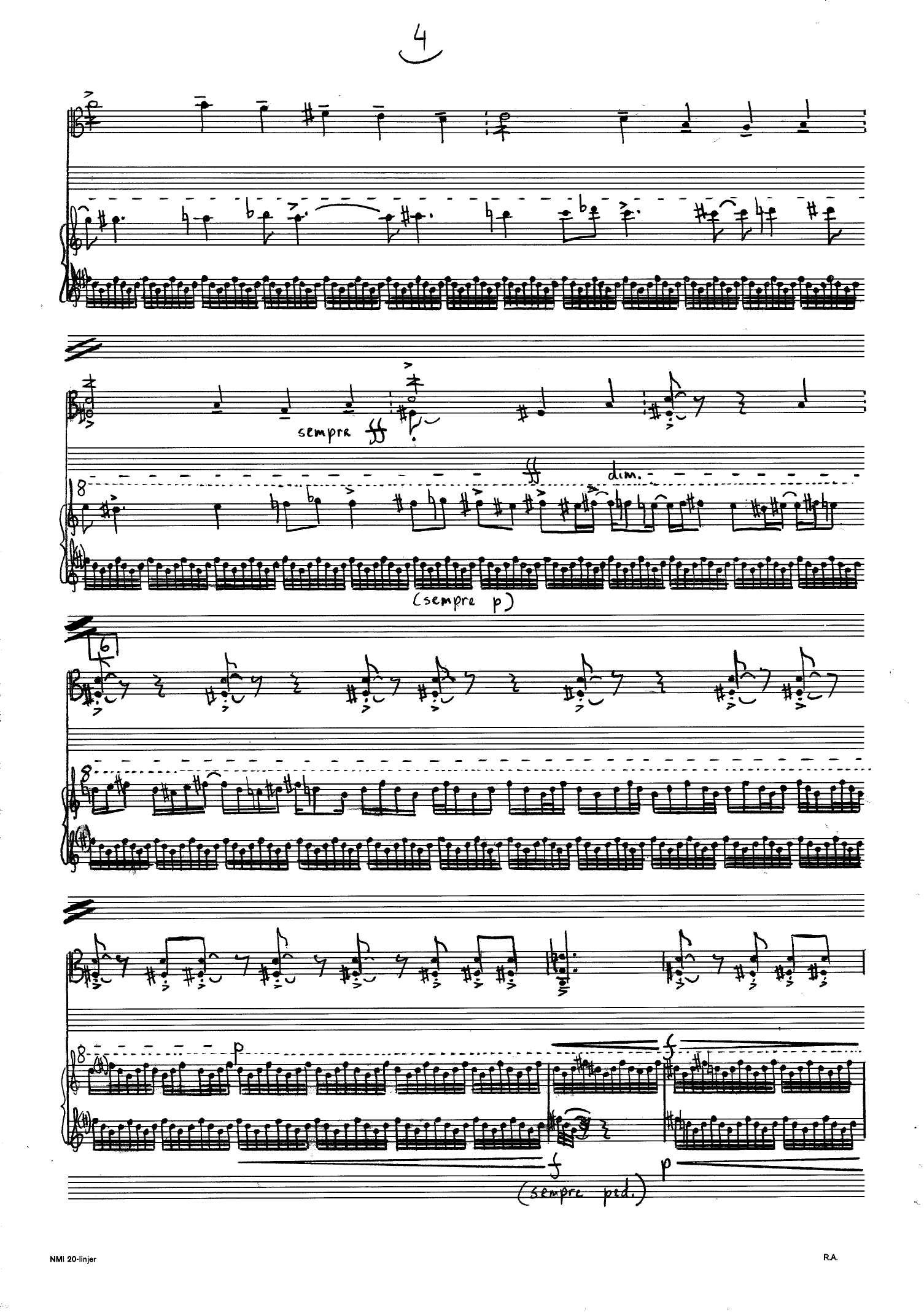 Soluzione - Per Viola e Pianoforte - Image 6