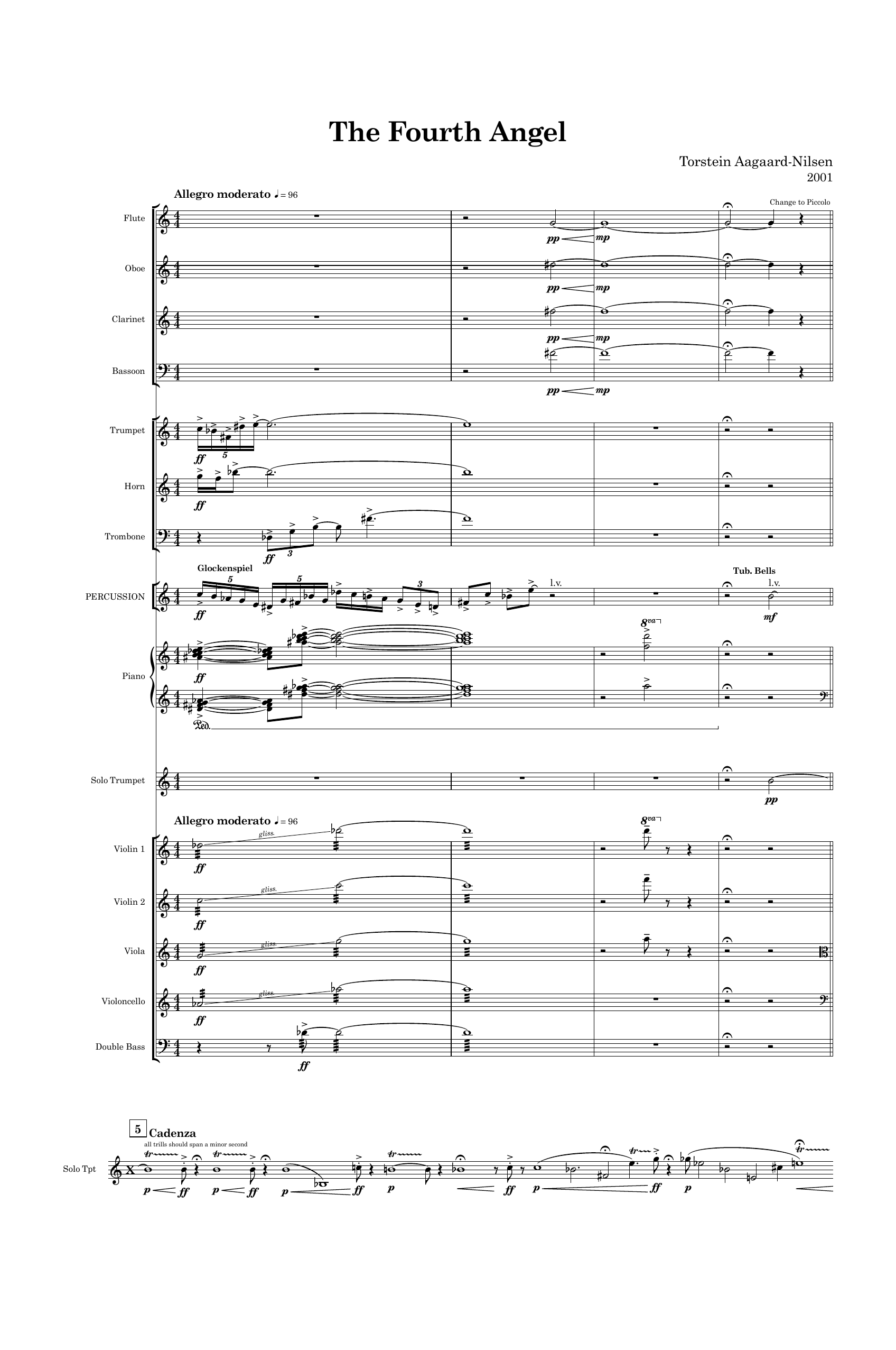 The Fourth Angel - For Trumpet and Sinfonietta - Bilde 3