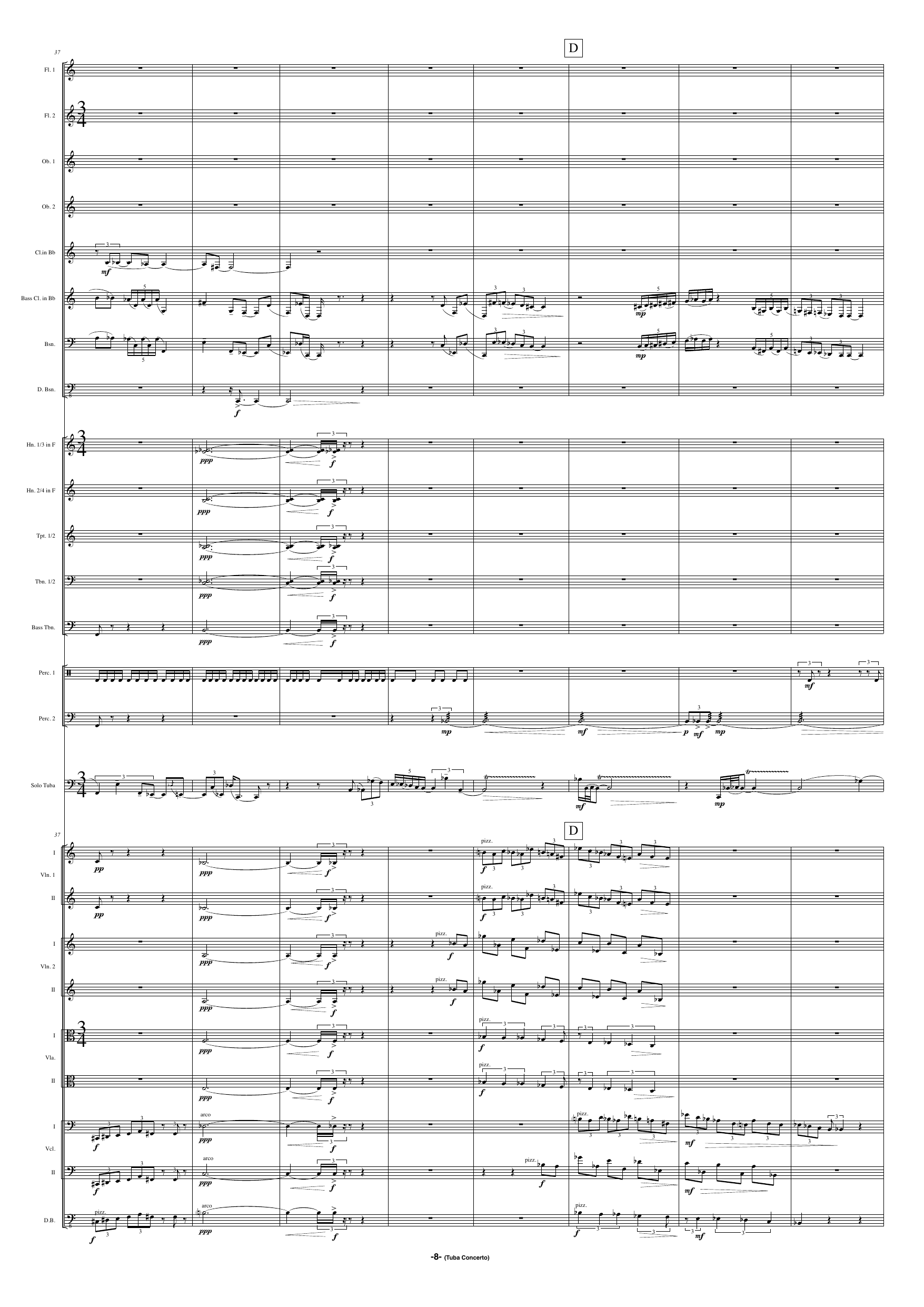 Concerto for Tuba and Orchestra - "The Cry of Fenrir" - Bilde 10