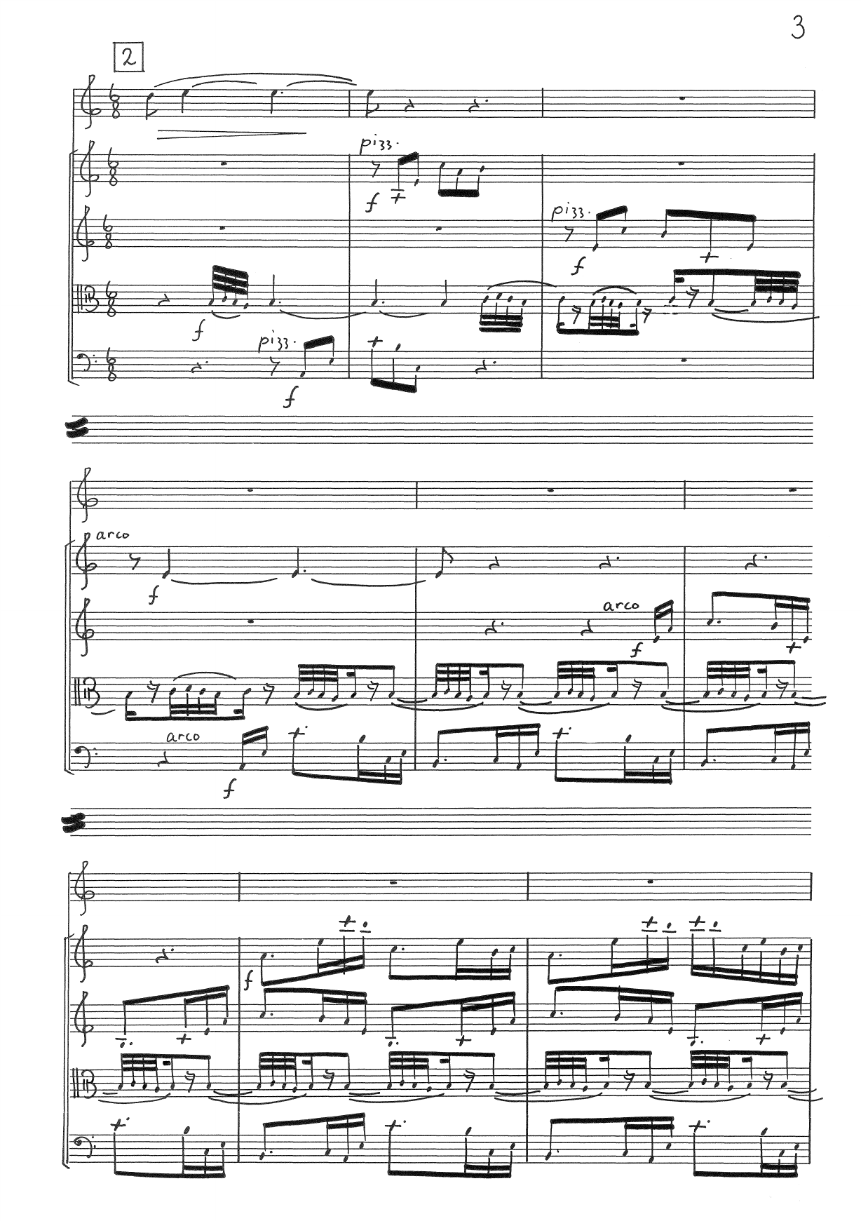 Antiphonae - For fløyte og strykekvartett, op. 119 - Bilde 5