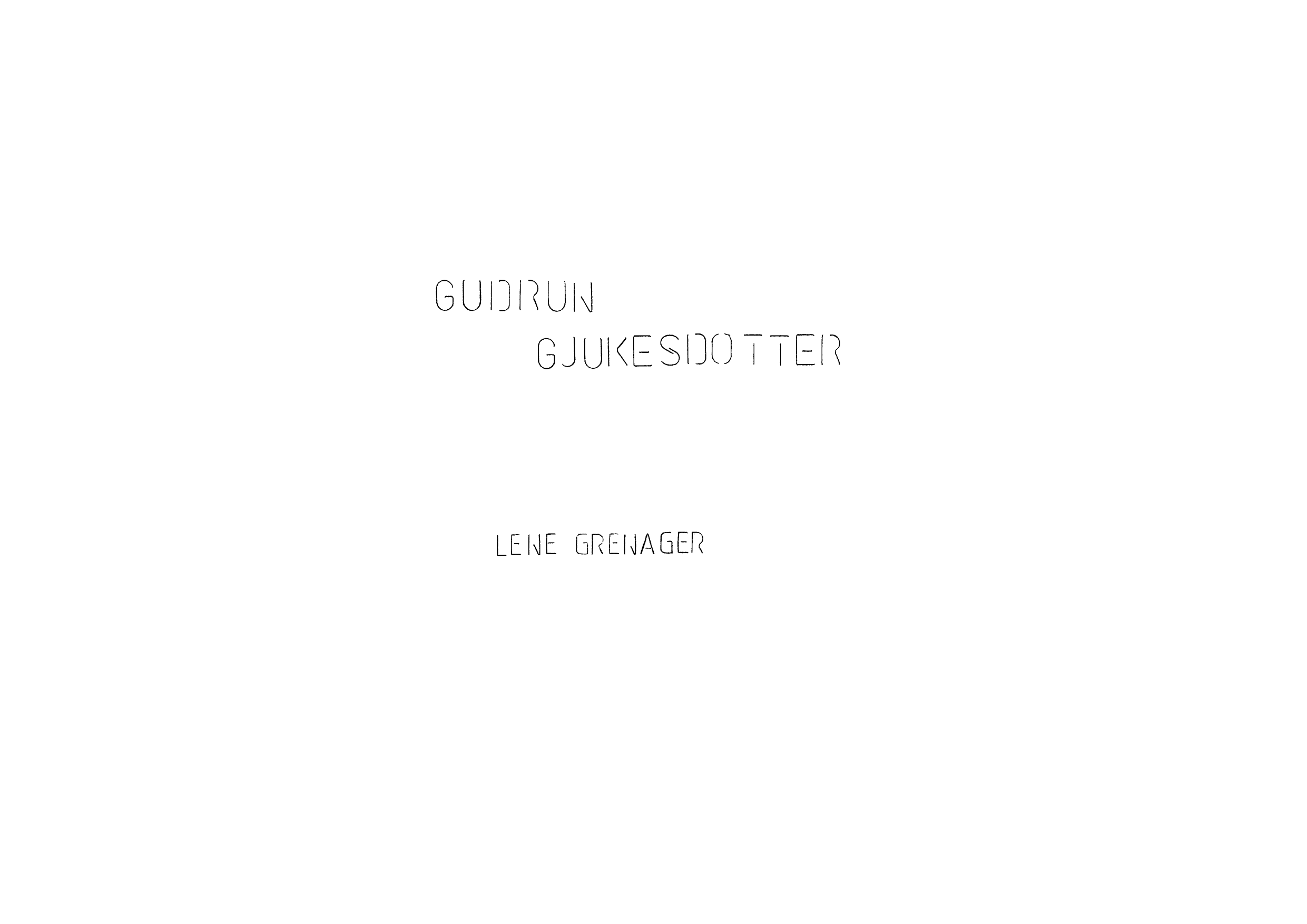 Gudrun Gjukesdotter
