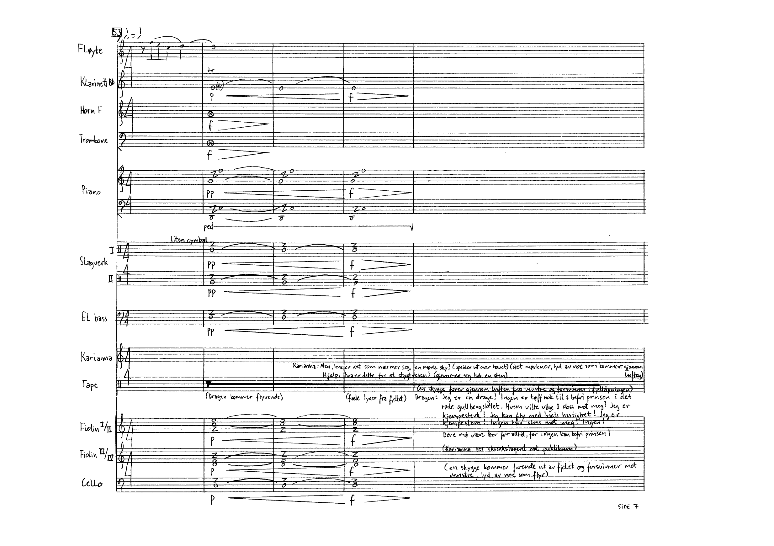 Karianna og dragen - En barneopera i sju scener : Fritt etter et eventyr av Regine Normann - Image 9