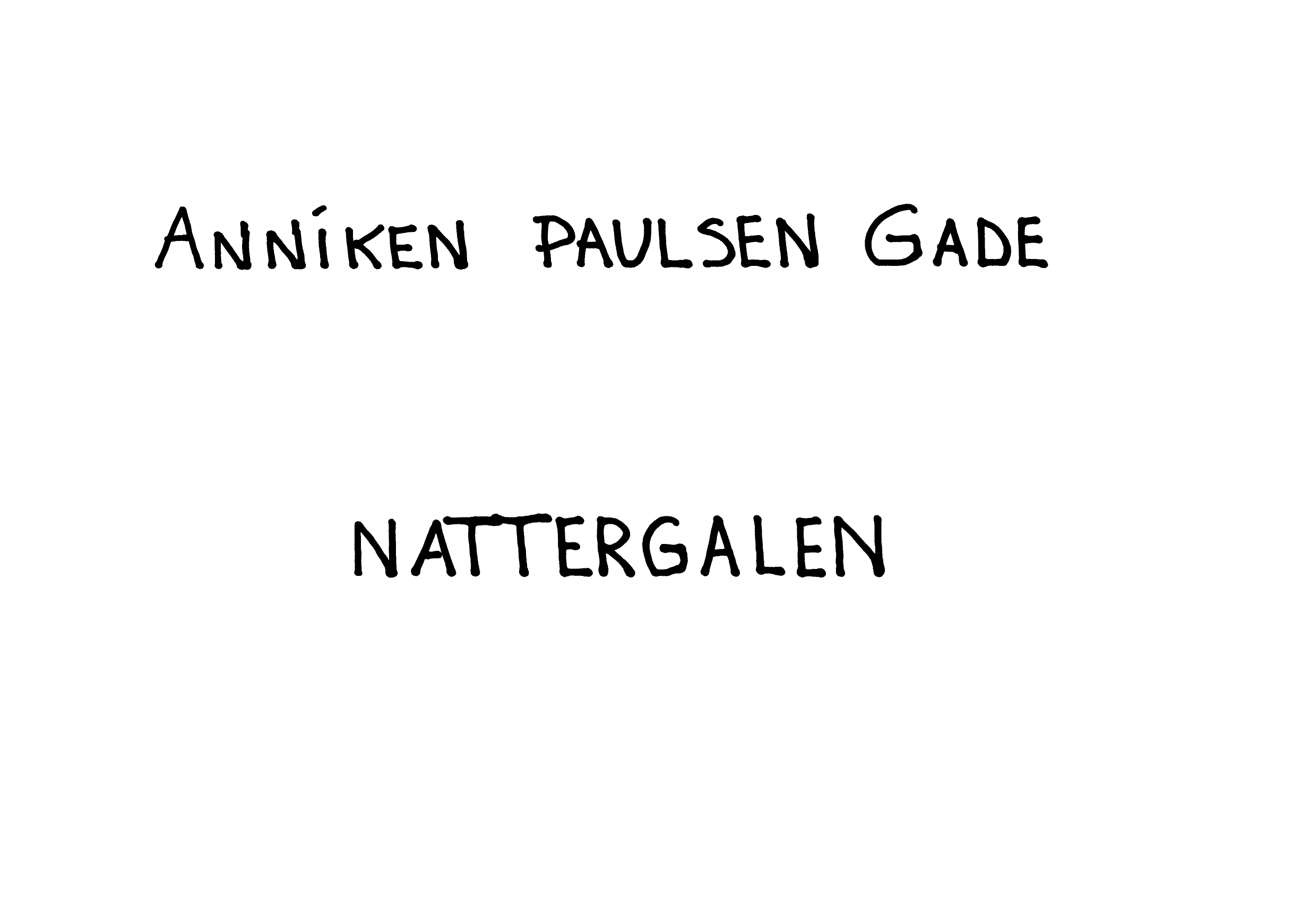 Nattergalen