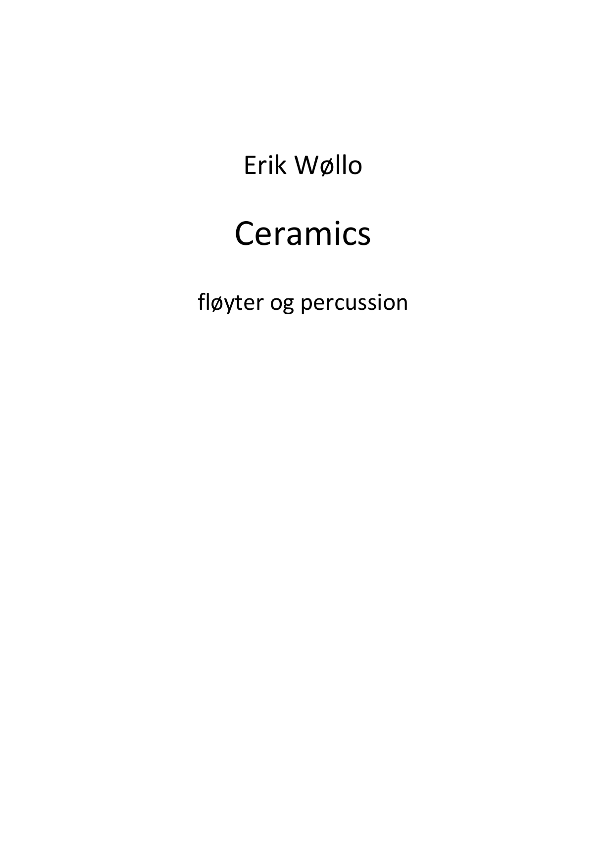 Ceramics - Musikk for diverse keramikk: fløyter og percussion - Bilde 3