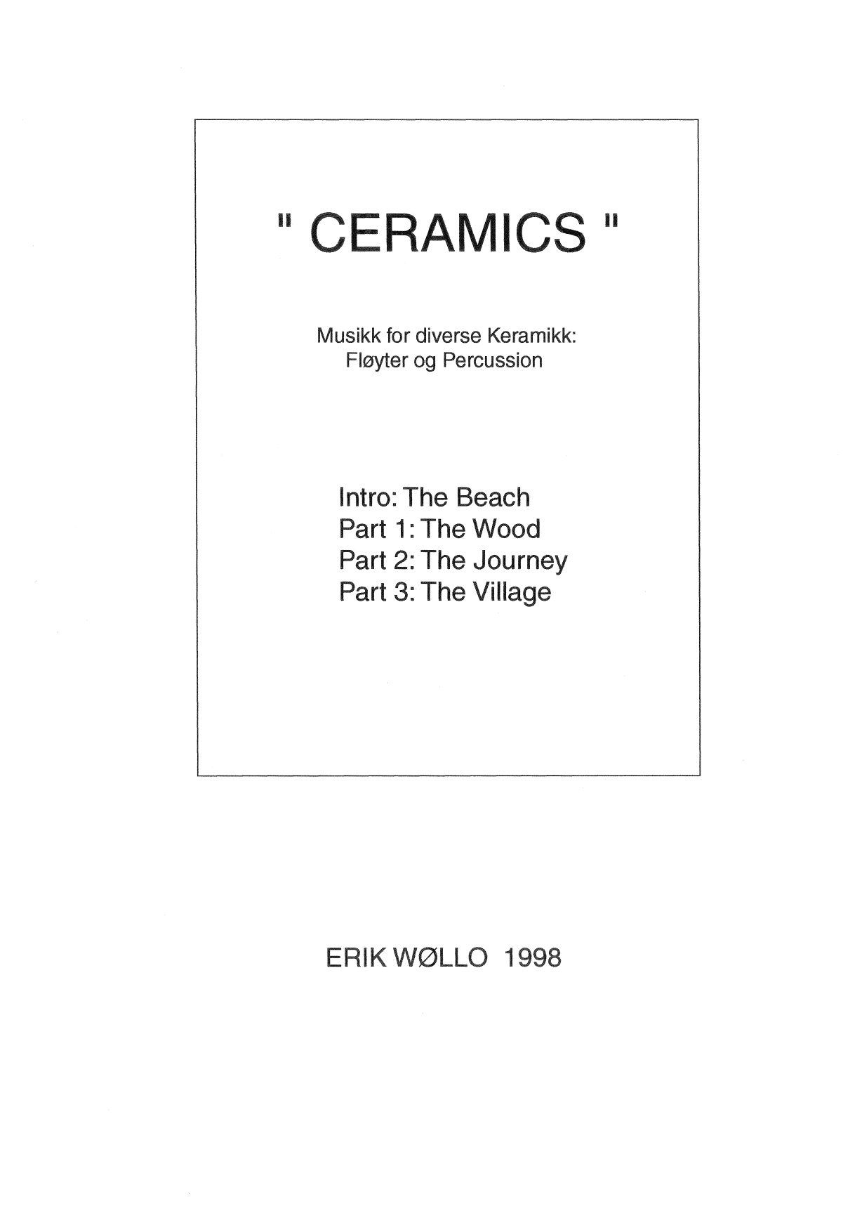 Ceramics - Musikk for diverse keramikk: fløyter og percussion - Bilde 5