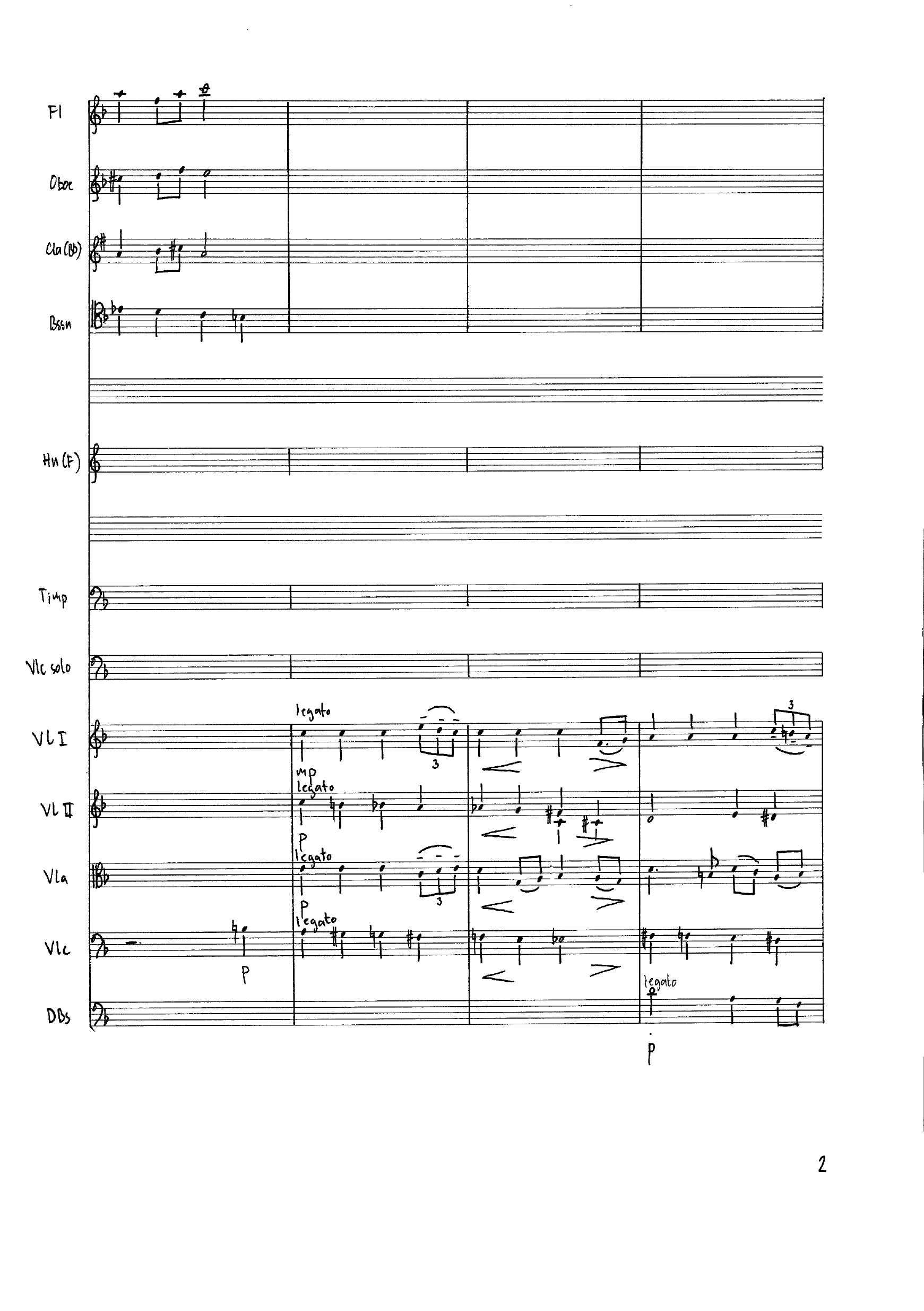 Andante Molto Tranquillo from Edvard Grieg : Cellosonata - Image 3