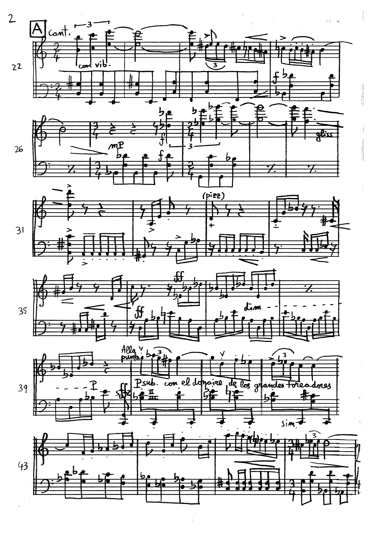 Four Dances - For Violin and Violoncello - Image 4