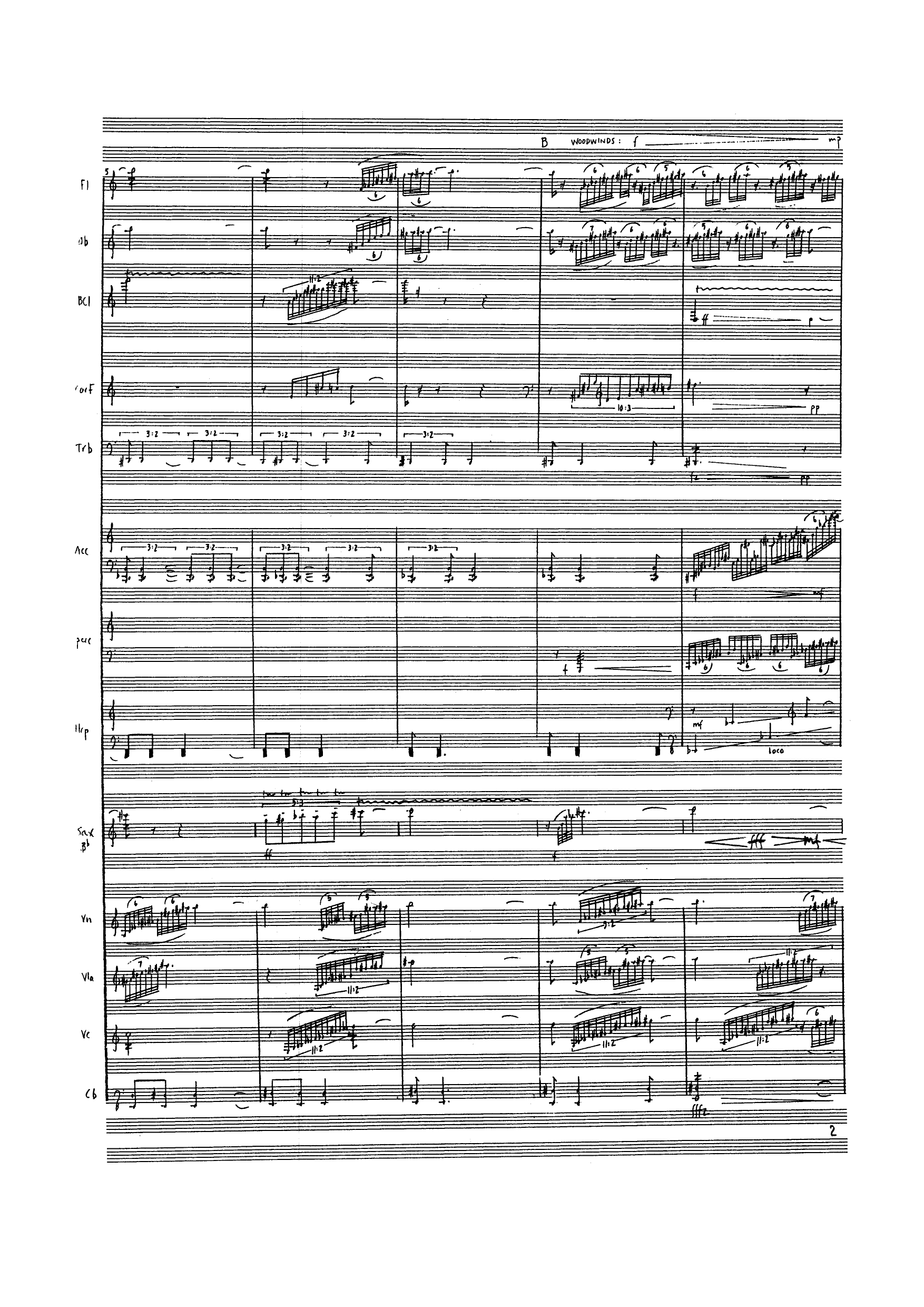 Deaths and Entrances - For soprano saxophone and ensemble - Bilde 6