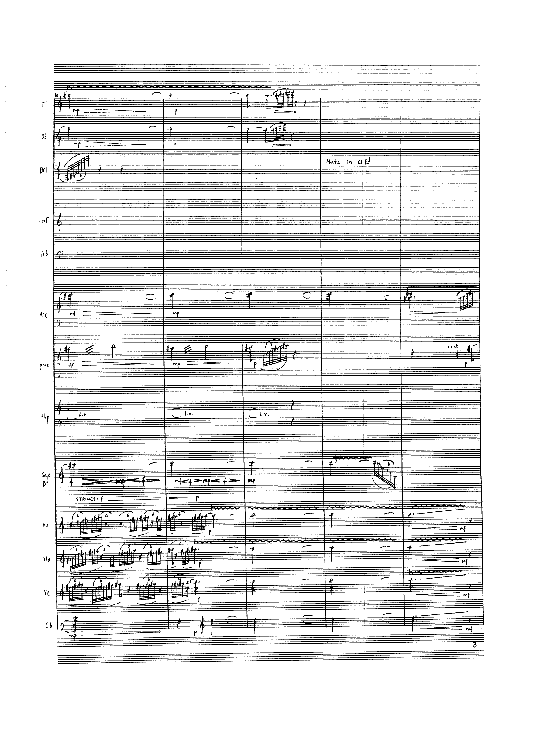 Deaths and Entrances - For soprano saxophone and ensemble - Bilde 7