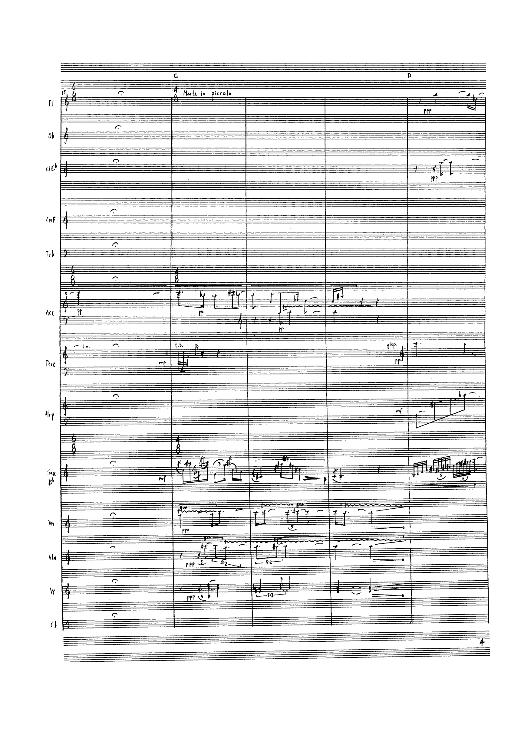 Deaths and Entrances - For soprano saxophone and ensemble - Bilde 8