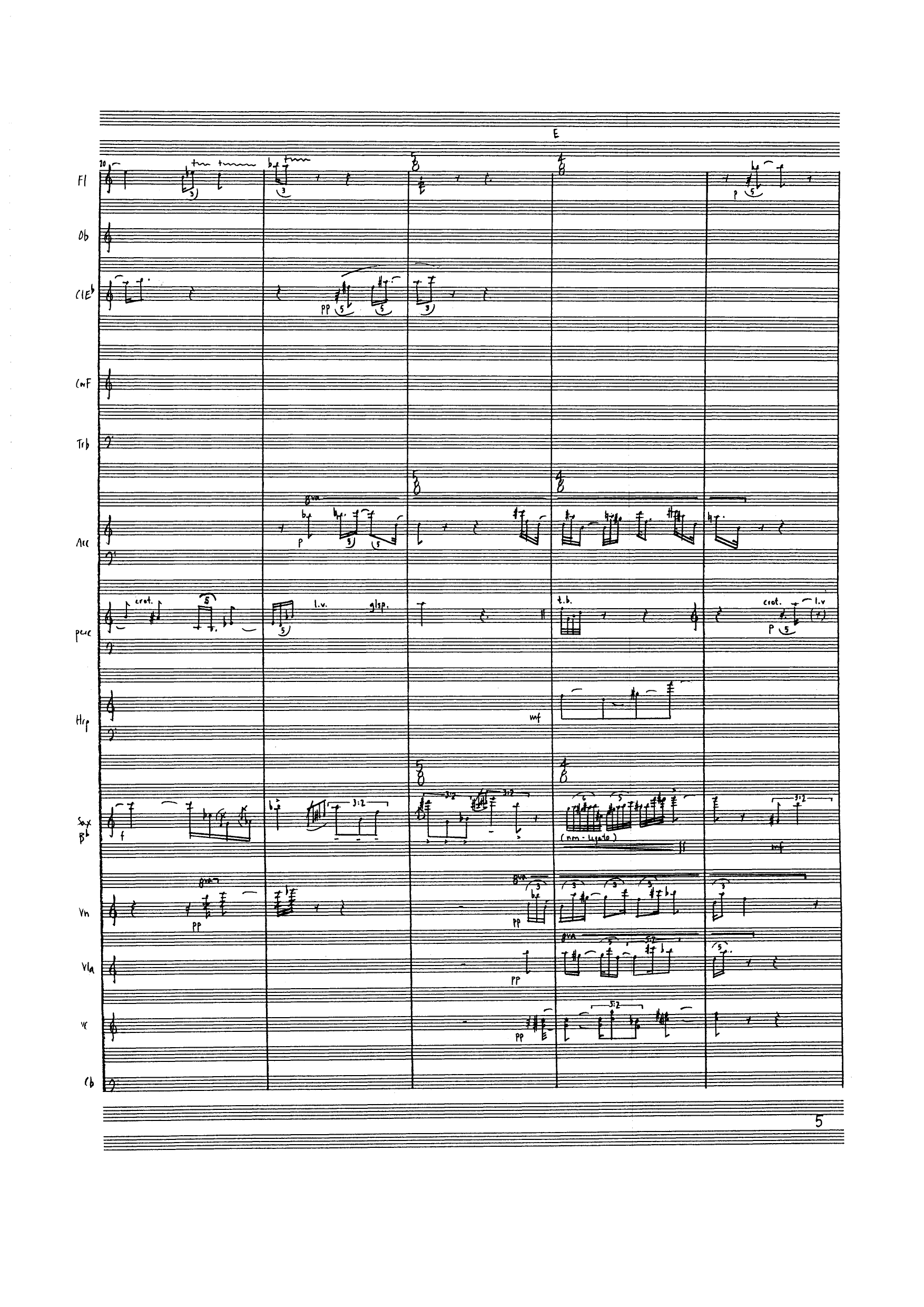 Deaths and Entrances - For soprano saxophone and ensemble - Bilde 9
