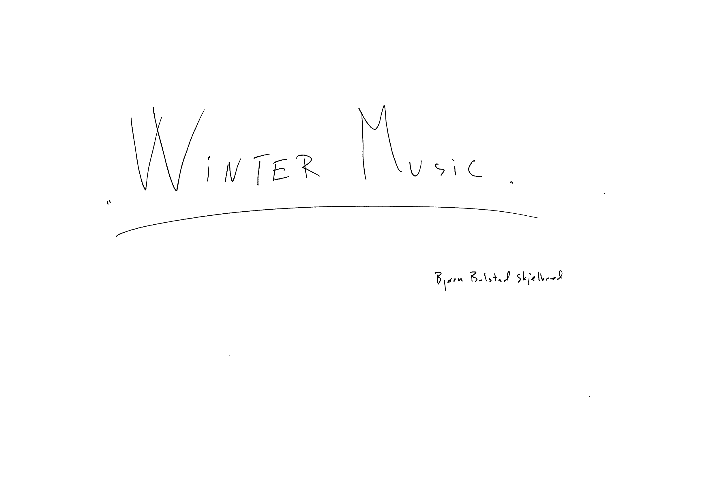 Winter Music