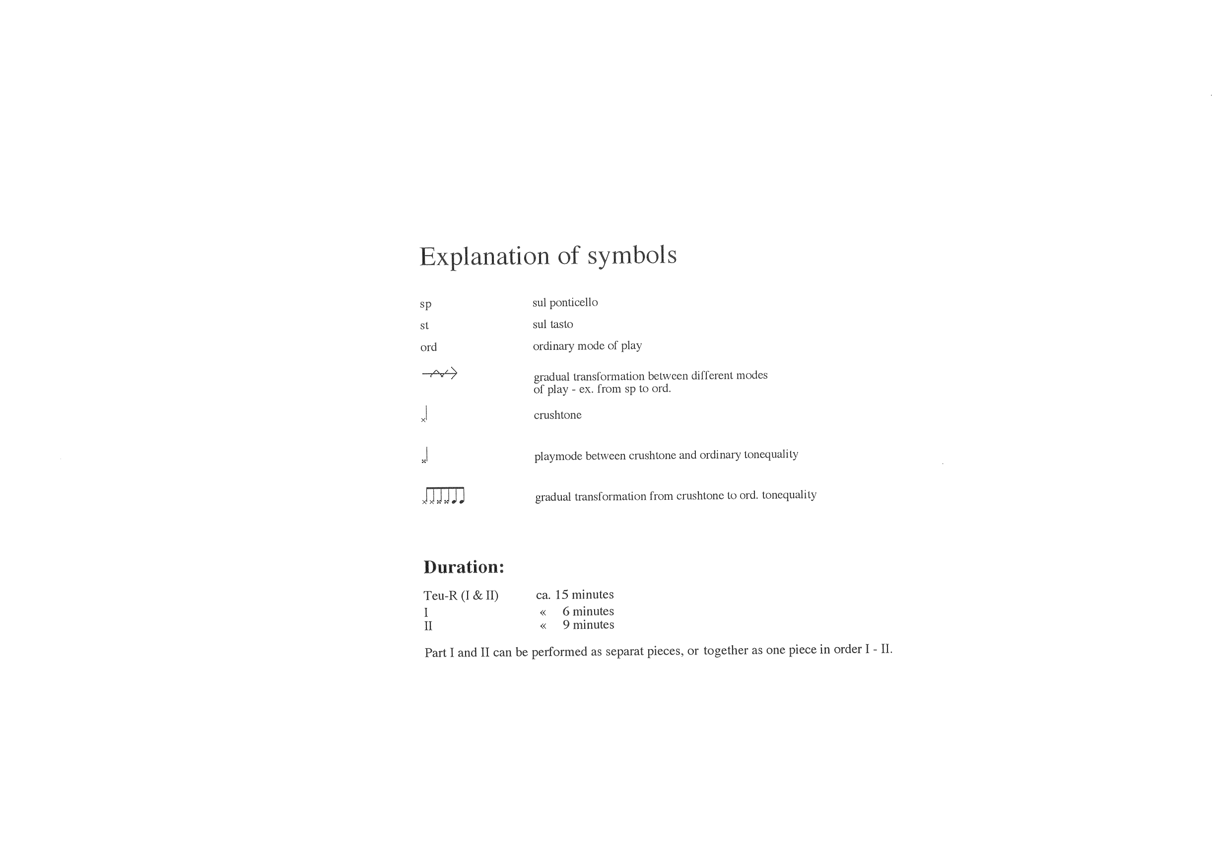 Teu-R - For String Sextett - Image 2