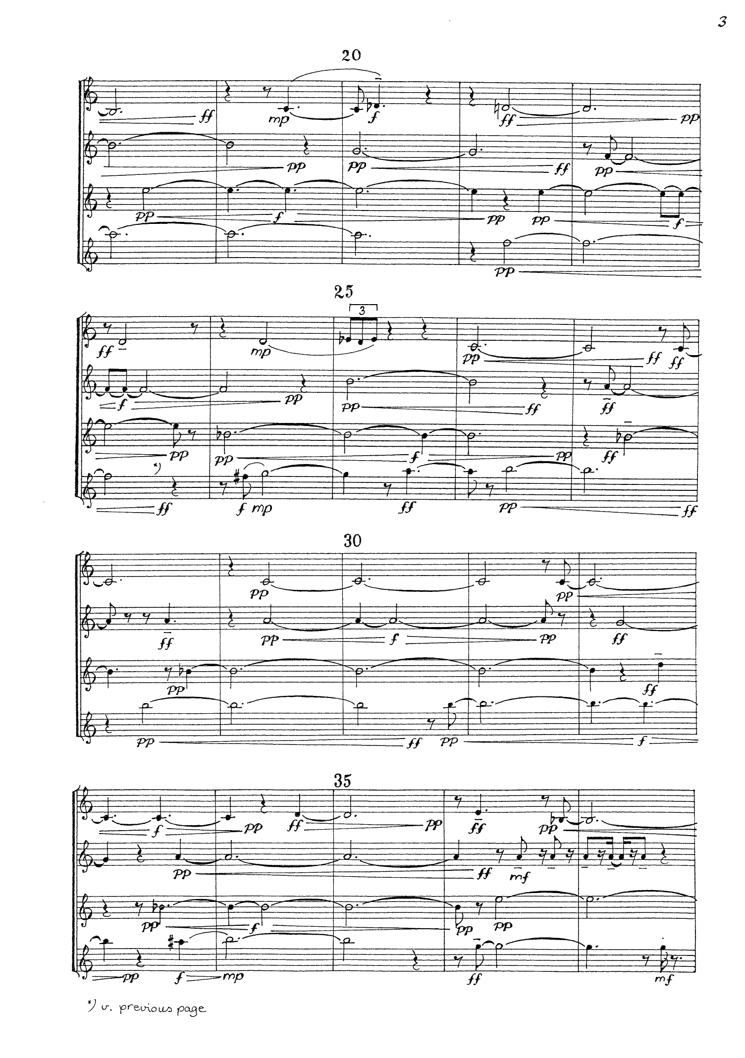 For Four No. Four (4IV#4) - "Saxofonia" for Saxophone Quartet - Bilde 3