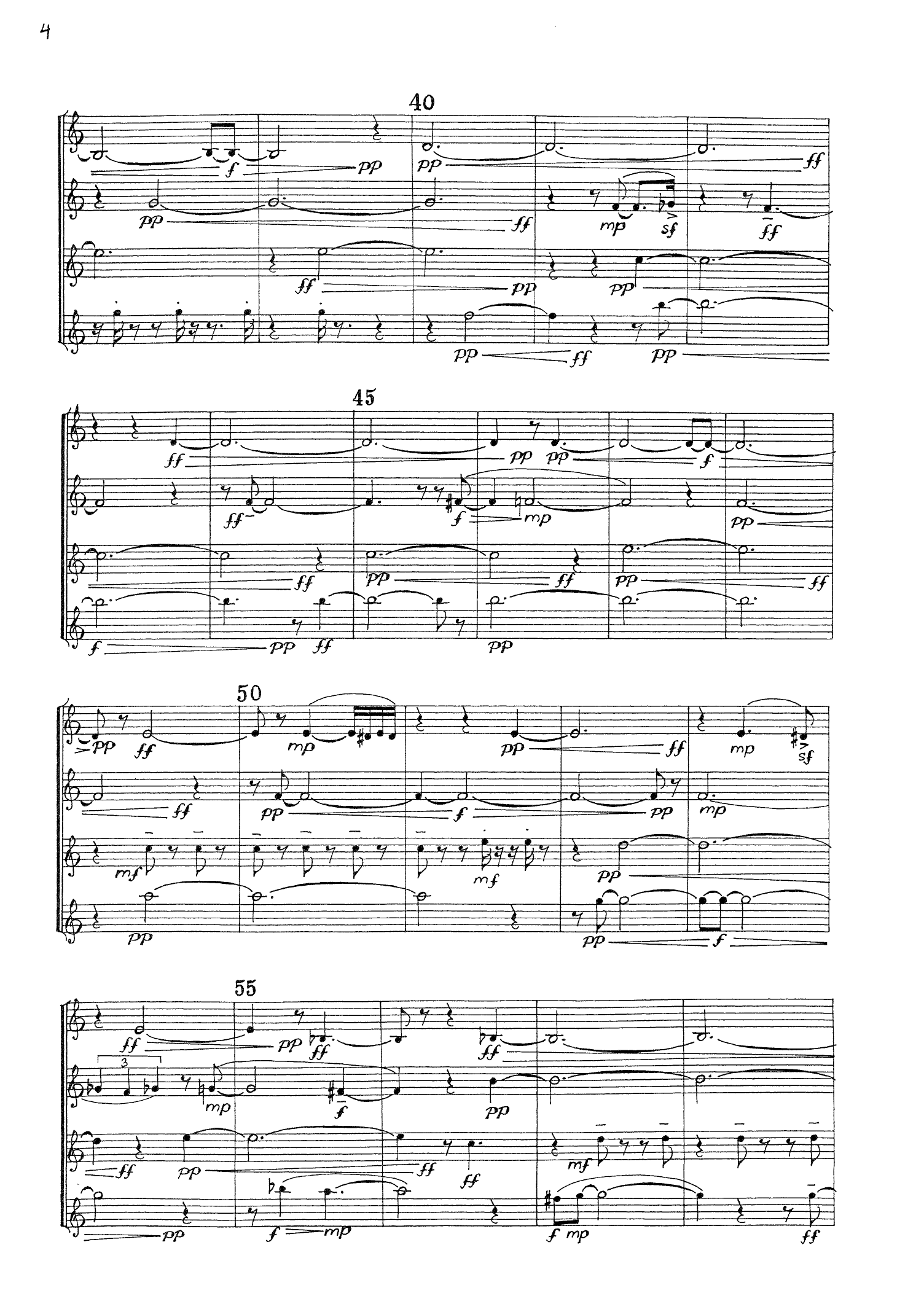 For Four No. Four (4IV#4) - "Saxofonia" for Saxophone Quartet - Bilde 4
