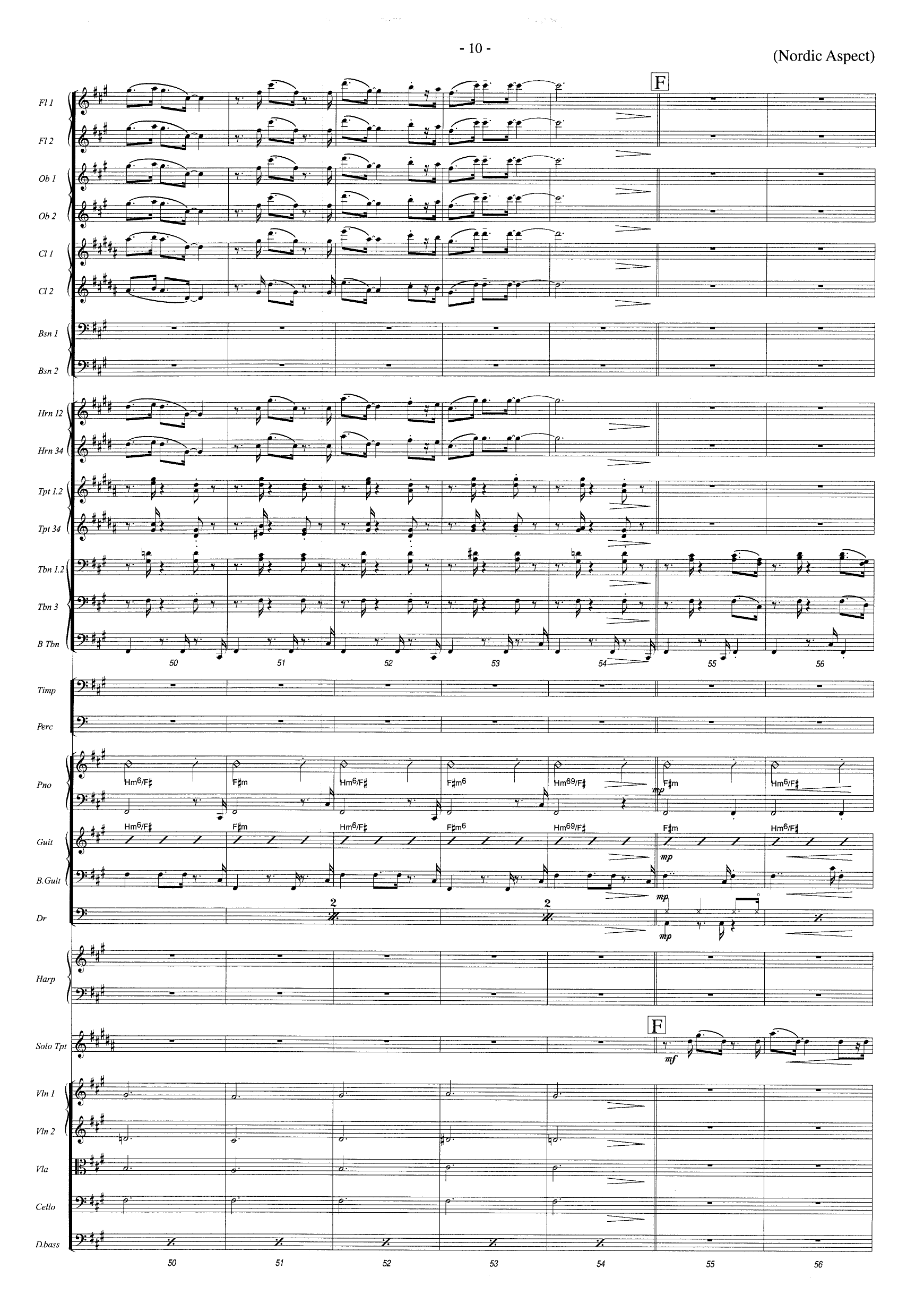 Nordic Aspect - For Trumpet and Orchestra - Image 10