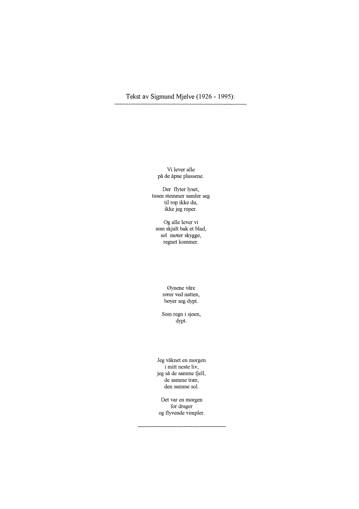 Millenium 2000, "De åpne plassene" - Verk for sinfonietta, blandet kor/sopran, orgel og CD-R - Image 3