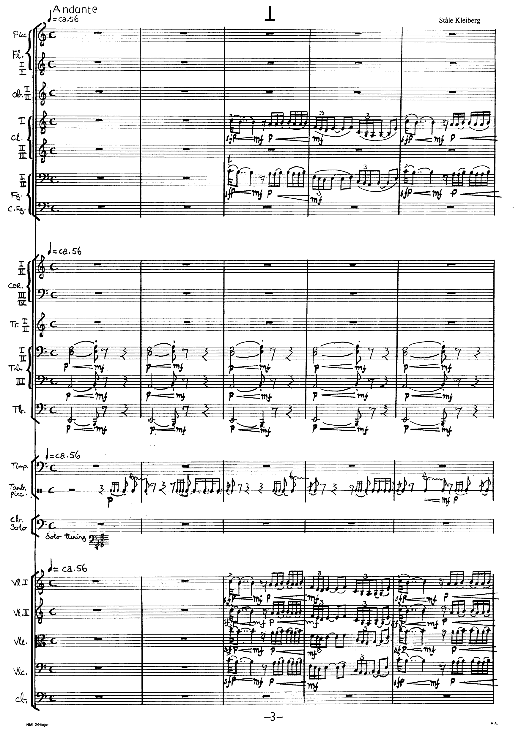 Concerto for Double Bass and Orchestra - Bilde 3