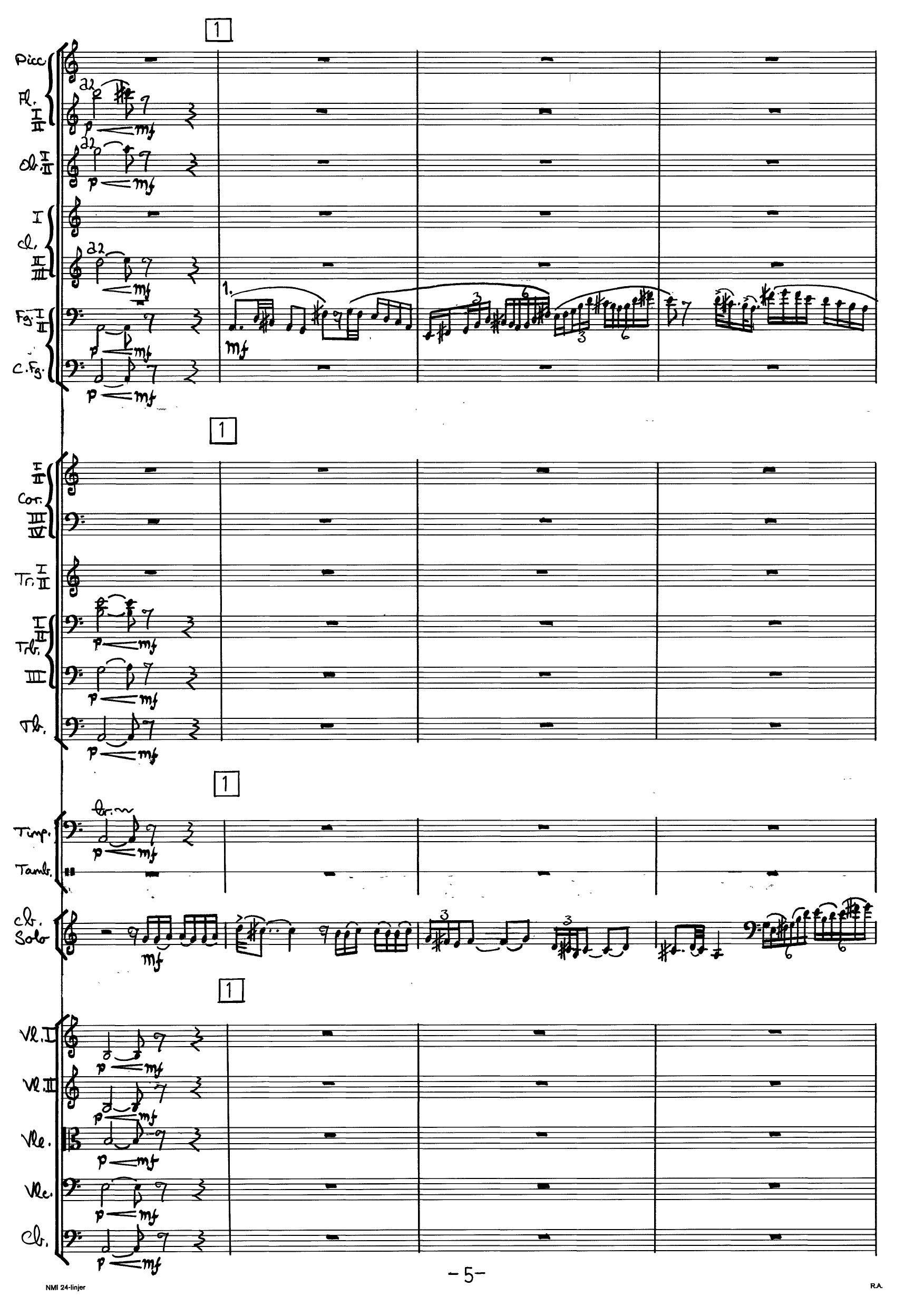 Concerto for Double Bass and Orchestra - Bilde 5