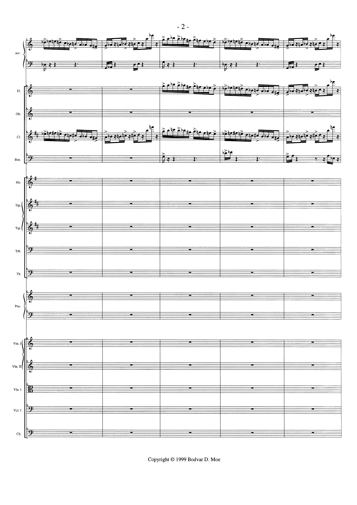 Concerto for Accordeon and Sinfonietta - Bilde 4