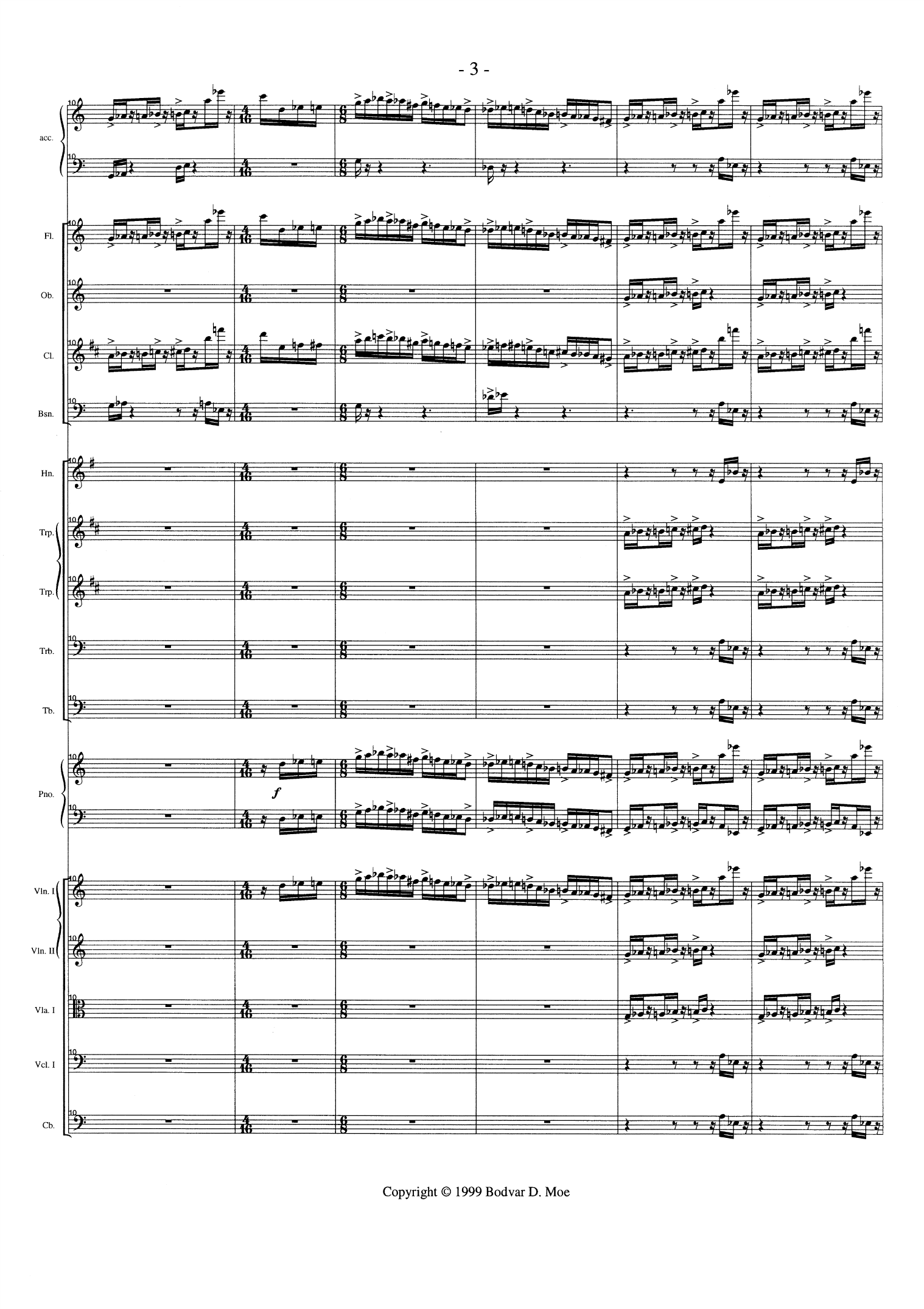 Concerto for Accordeon and Sinfonietta - Bilde 5