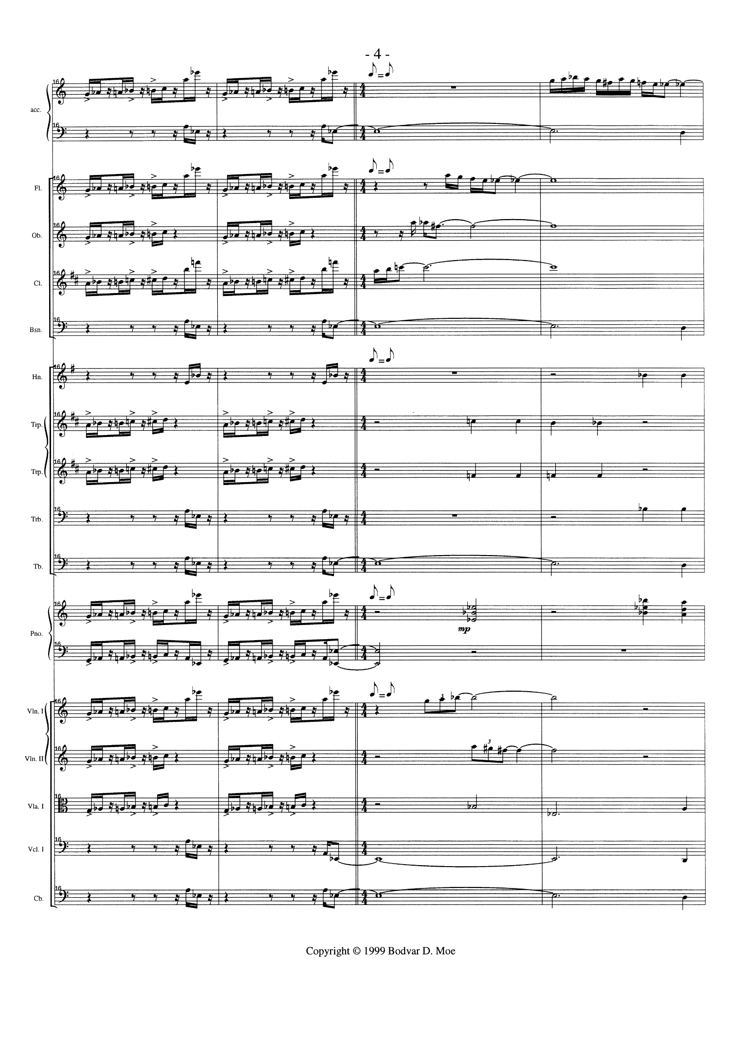 Concerto for Accordeon and Sinfonietta - Bilde 6