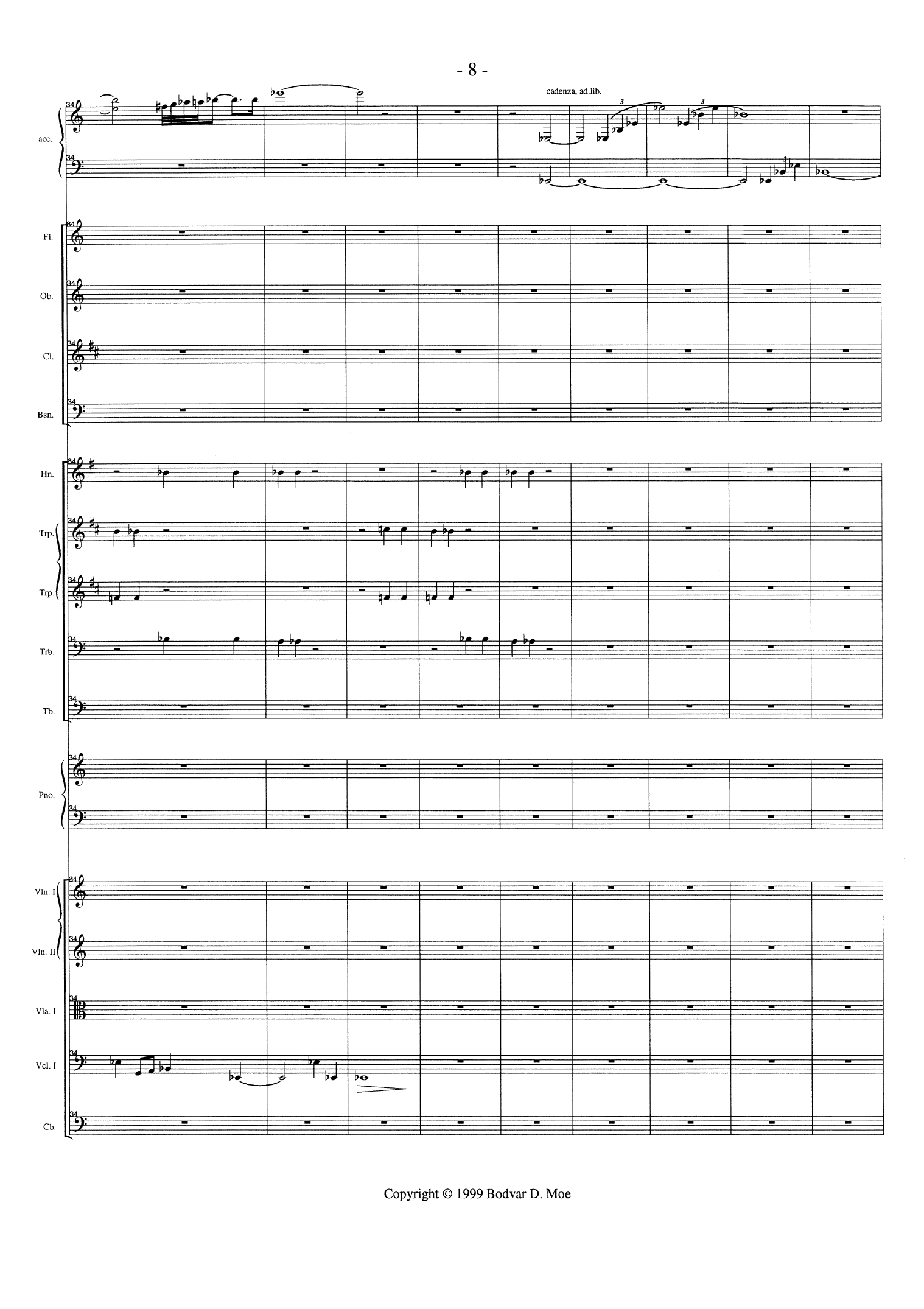Concerto for Accordeon and Sinfonietta - Bilde 10
